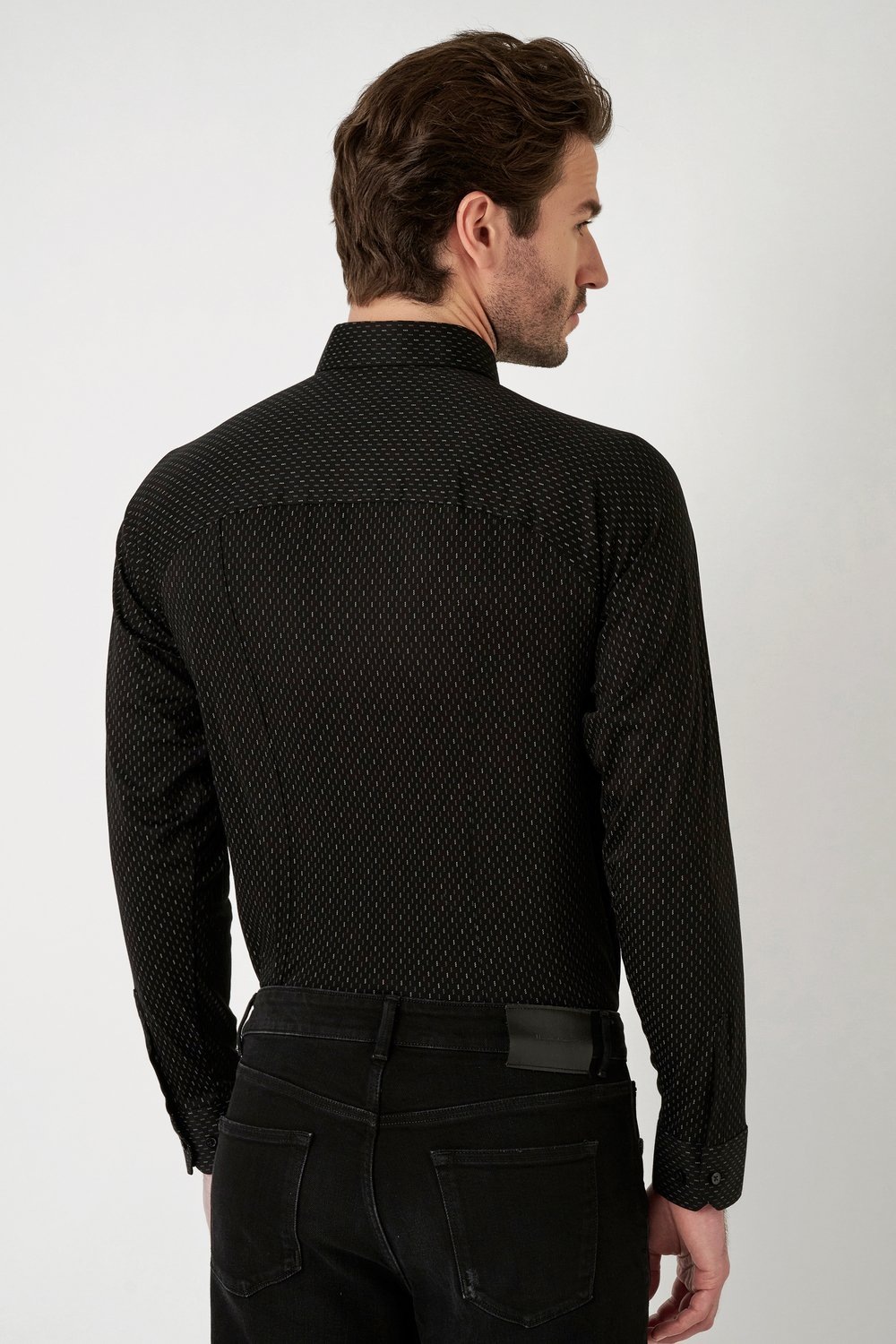 DESOTO Langarmhemd "Jerseyhemd Casual Kent" günstig online kaufen