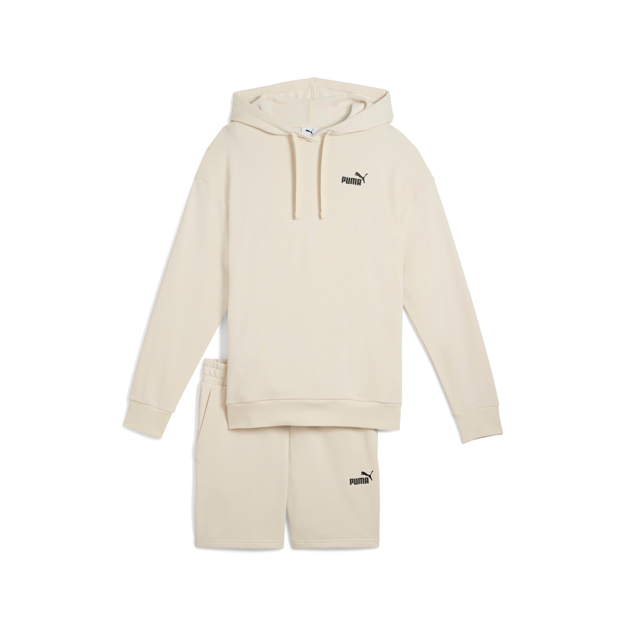 PUMA Trainingsanzug "SHORT HOODED RELAXED SWEAT SUIT 7" TR OP" 2 Stk. mit v günstig online kaufen