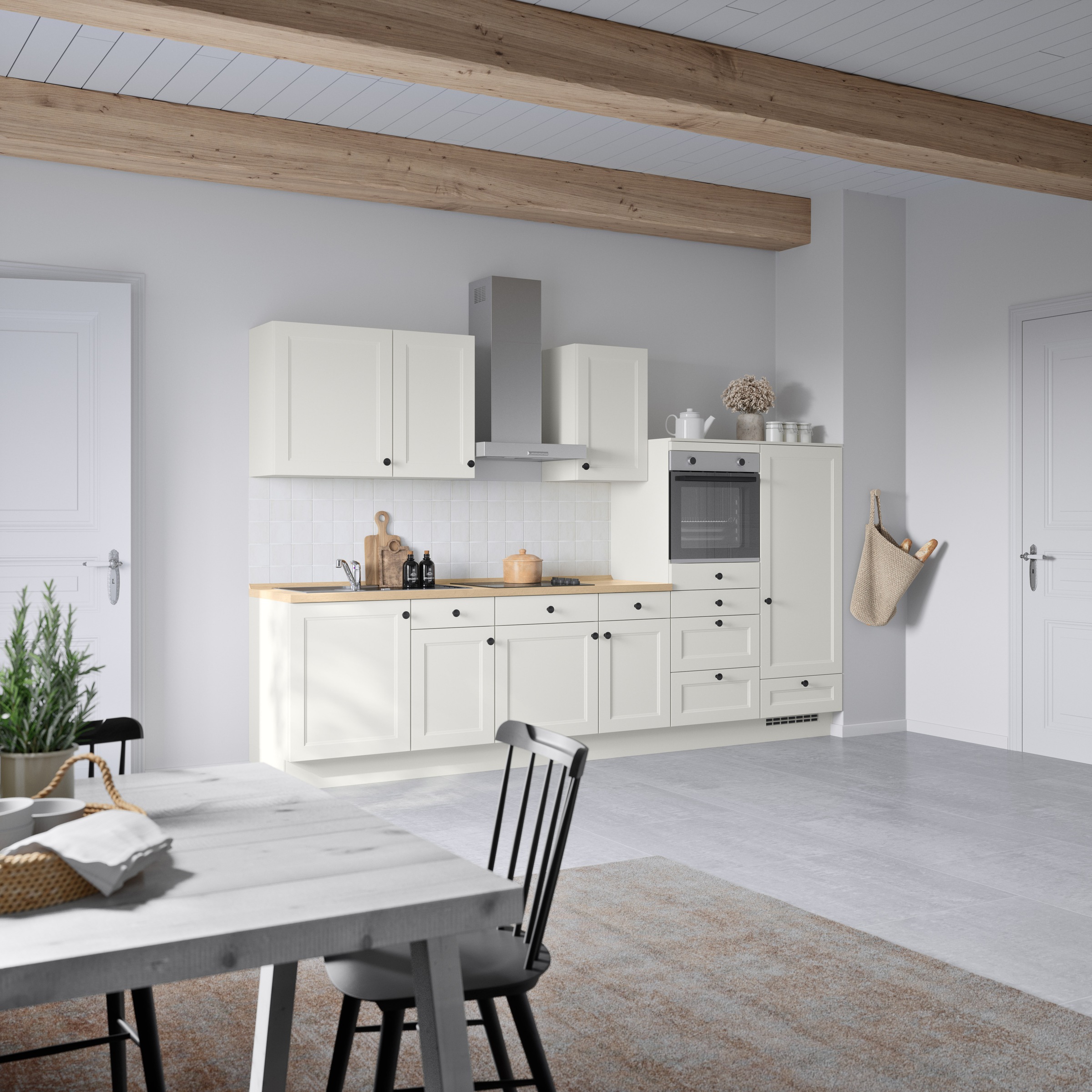 nobilia® Küchenzeile »"Cascada I"«, vormontiert, Ausrichtung wählbar, Breite 330 cm, wahlw. mit E-Geräten