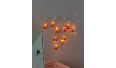 KONSTSMIDE LED-Lichterkette »Weihnachtsdeko«, 10 St.-flammig, LED Dekolichter, Pinke... kaufen