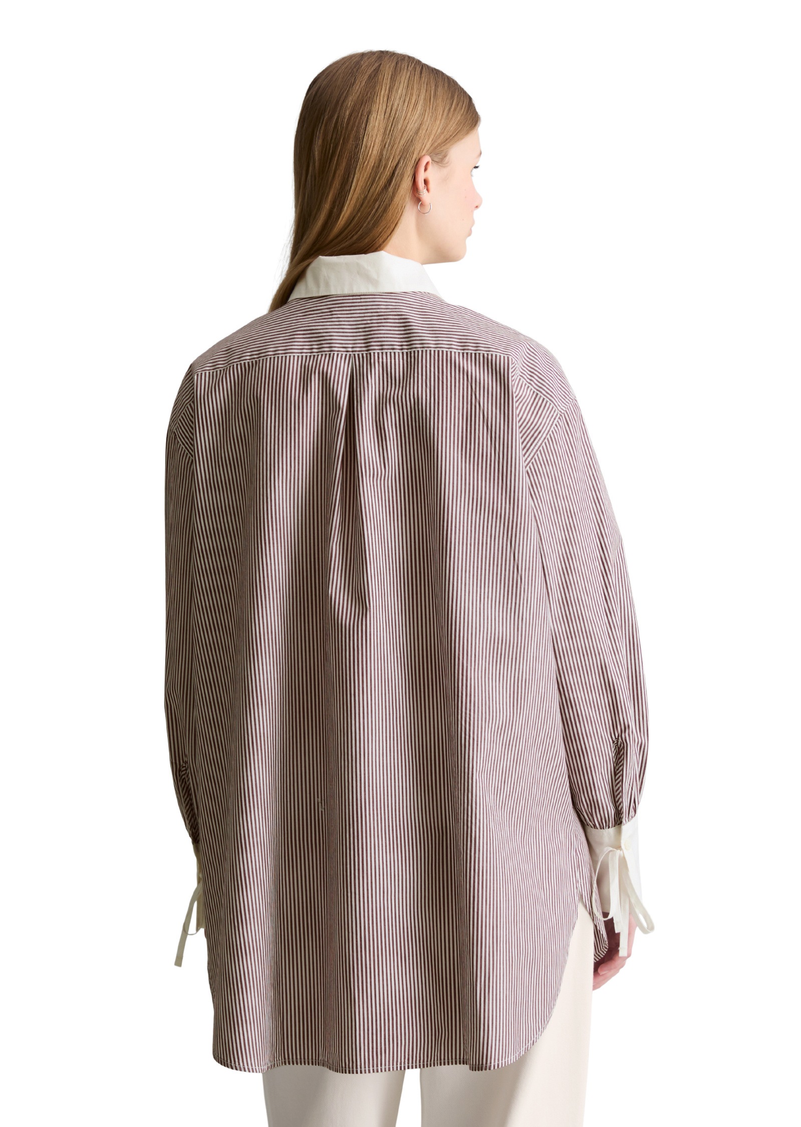 Thumbnail - Marc OPolo DENIM Langarmbluse "aus Papertouch Popeline"