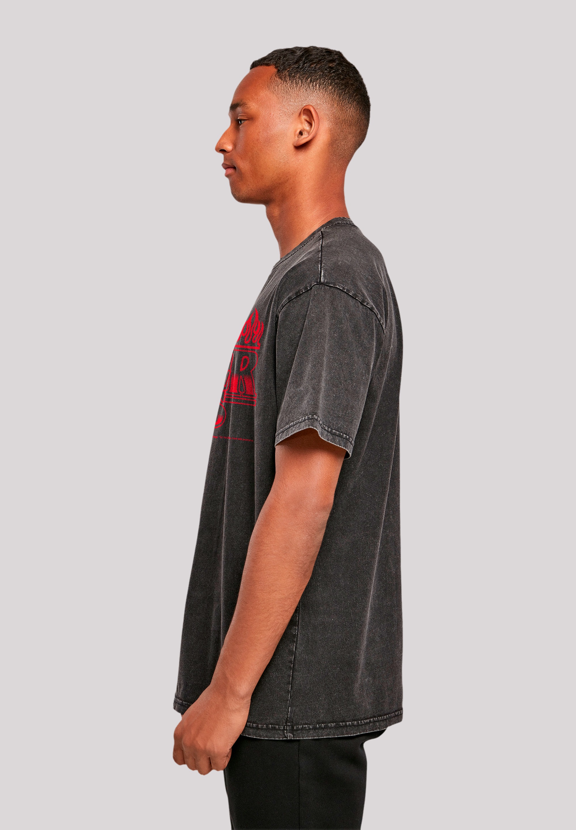 F4NT4STIC T-Shirt »Stranger Things Flames Netflix TV Series«, Premium Qualität