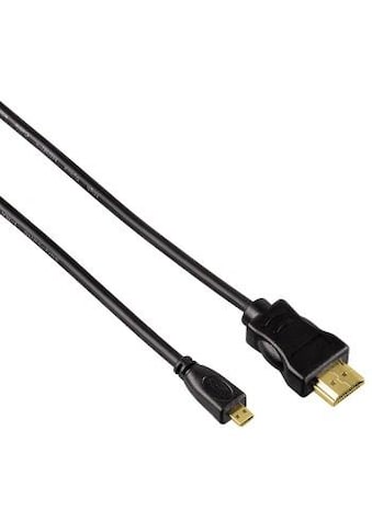 Hama HDMI-Kabel »Micro HDMI Kabel 2m 4k Eth...