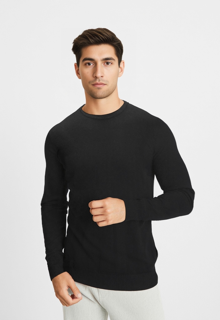 Jack & Jones Rundhalspullover "EMIL KNIT" günstig online kaufen