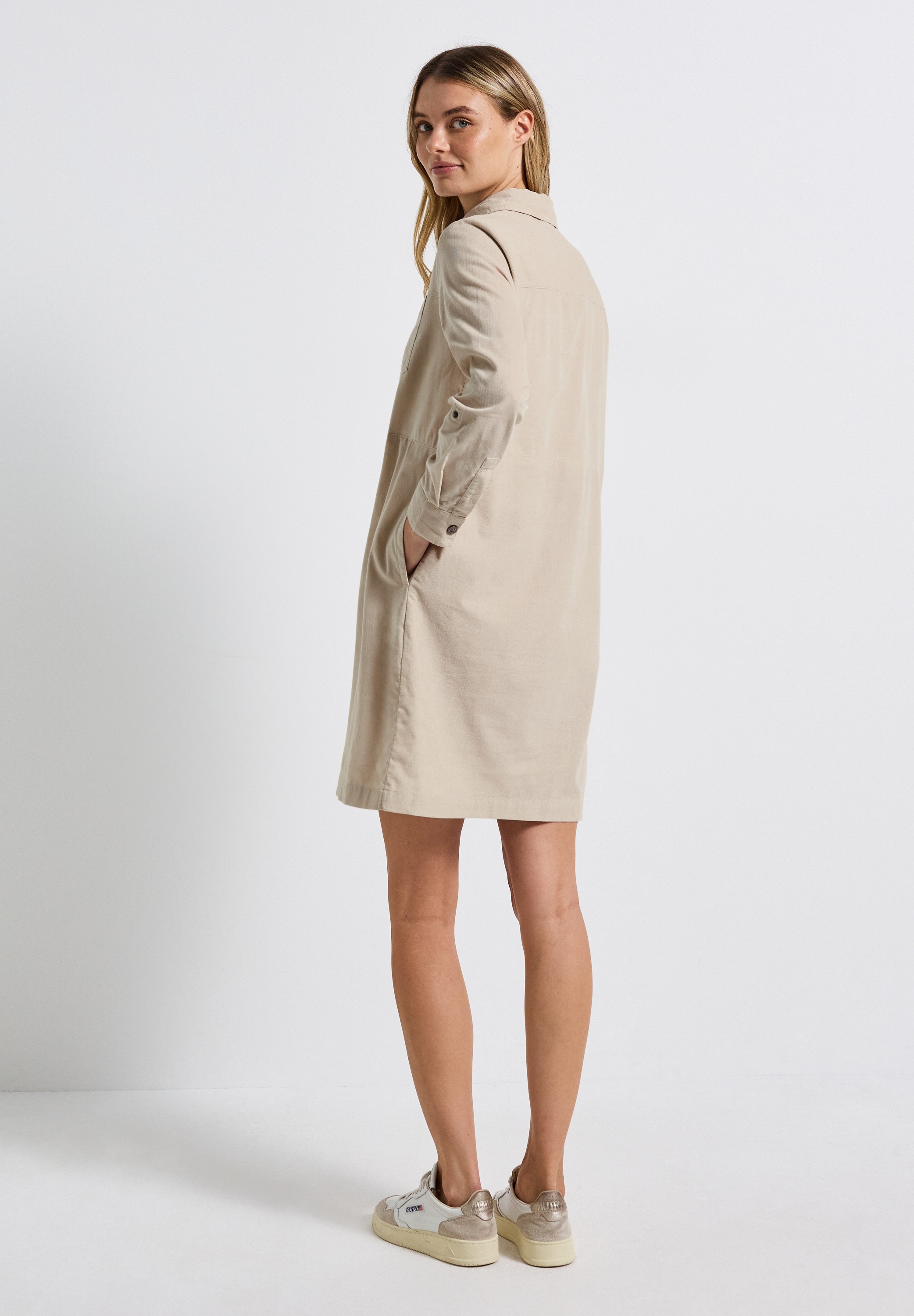 STREET ONE Blusenkleid, aus 100% Baumwolle