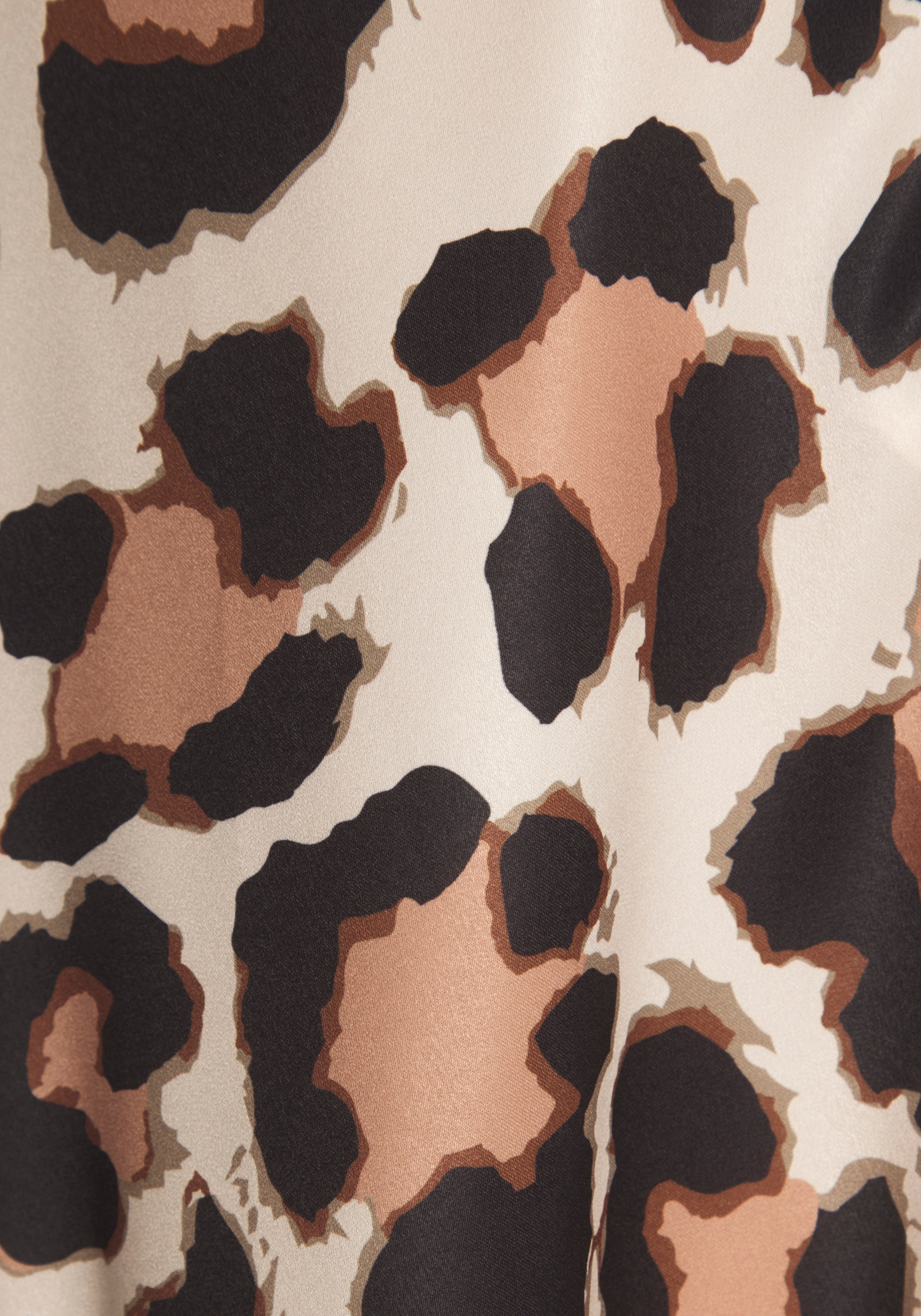 LASCANA Midikleid, mit Animalprint, legere Passform