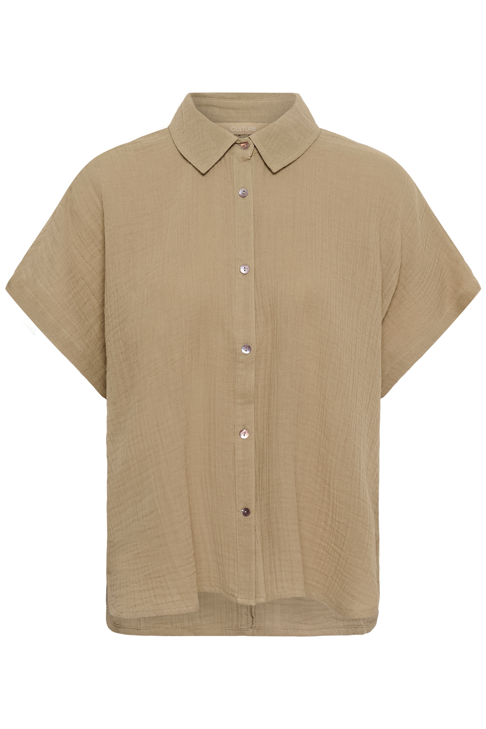 Culture Hemdbluse "Damen Hemd kurzarm CUmyra"
