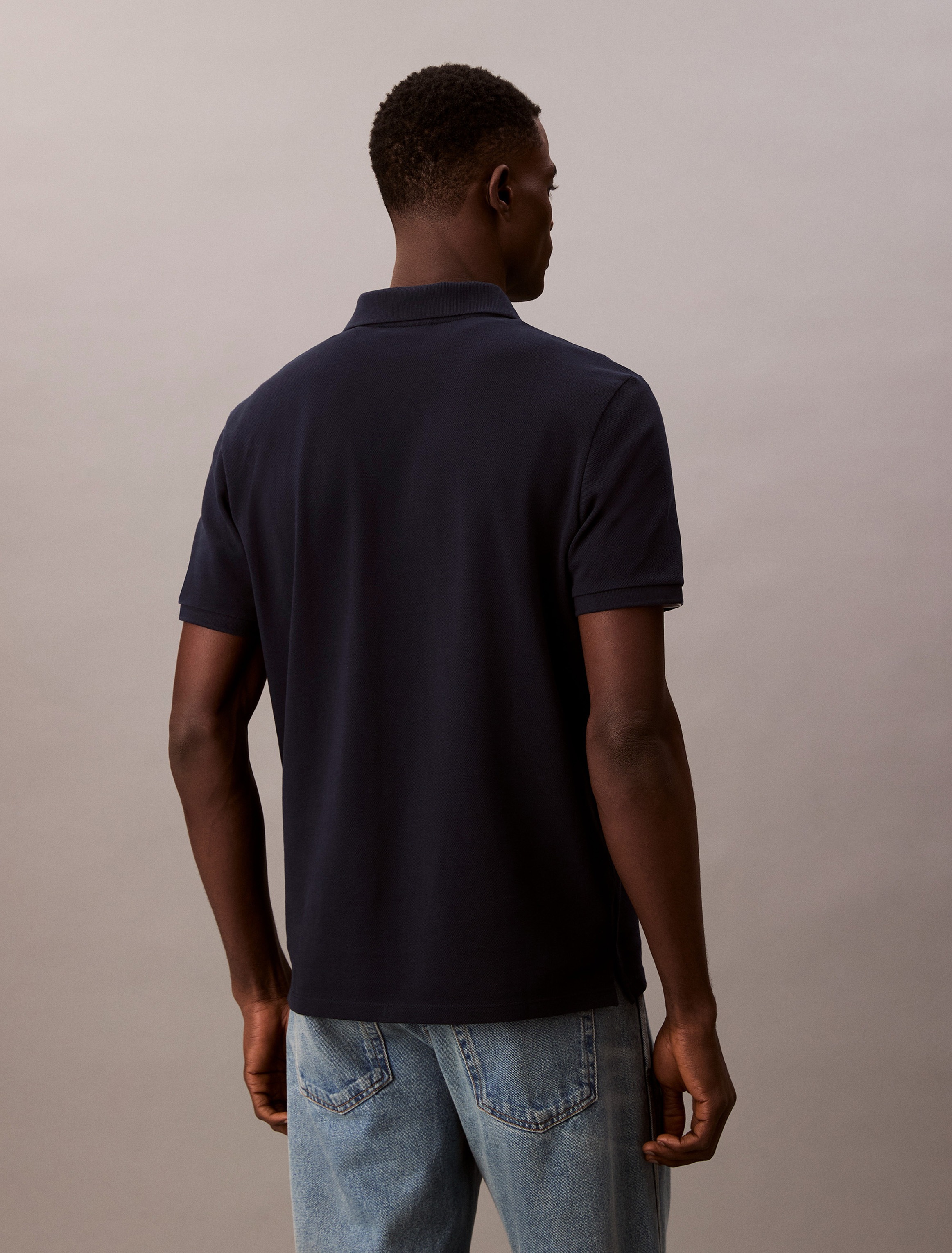 Calvin Klein Jeans Poloshirt "SS CASUAL PIQUE CLASSIC POLO", Mit Rundhalsau günstig online kaufen