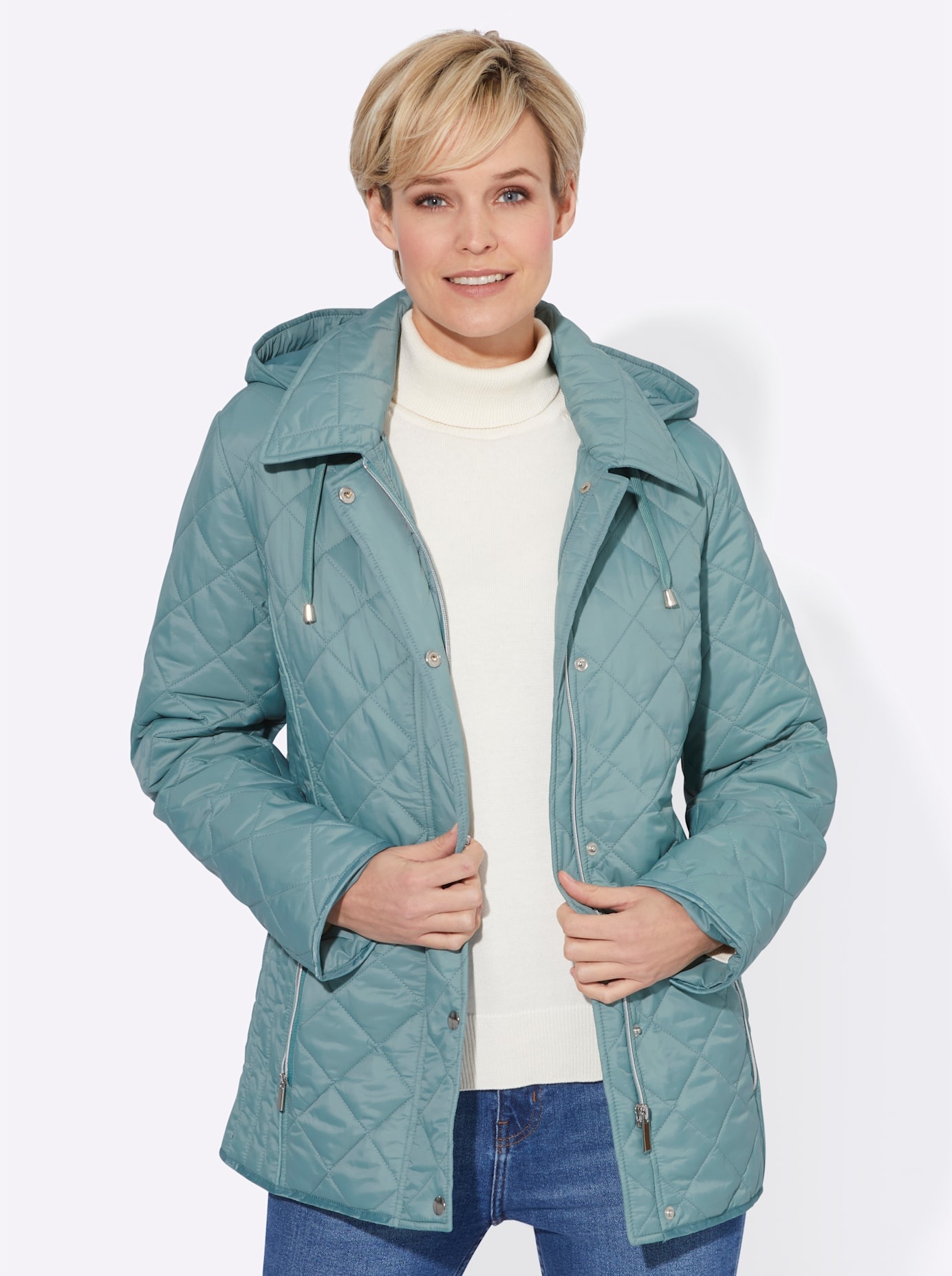 Casual Looks Winterjacke, mit Kapuze