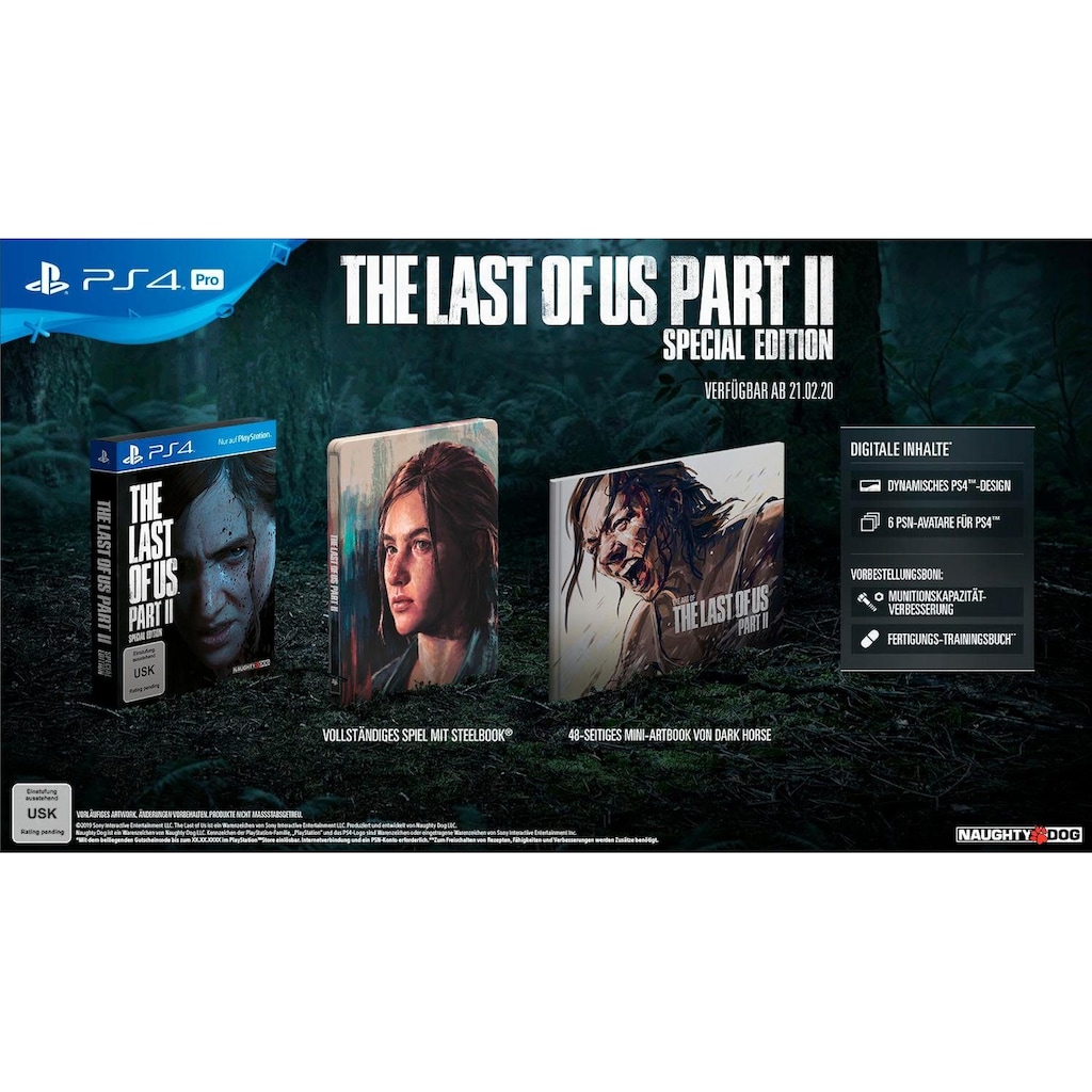 PlayStation 4 Spielesoftware »The Last of Us Part II Special Edition«, PlayStation 4