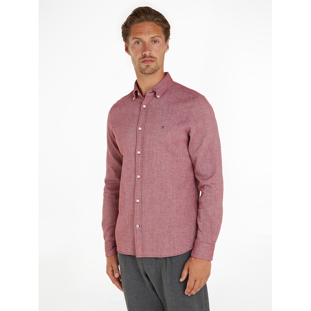 Black Friday Tommy Hilfiger Langarmhemd »BRUSHED DOBBY SF SHIRT« | BAUR