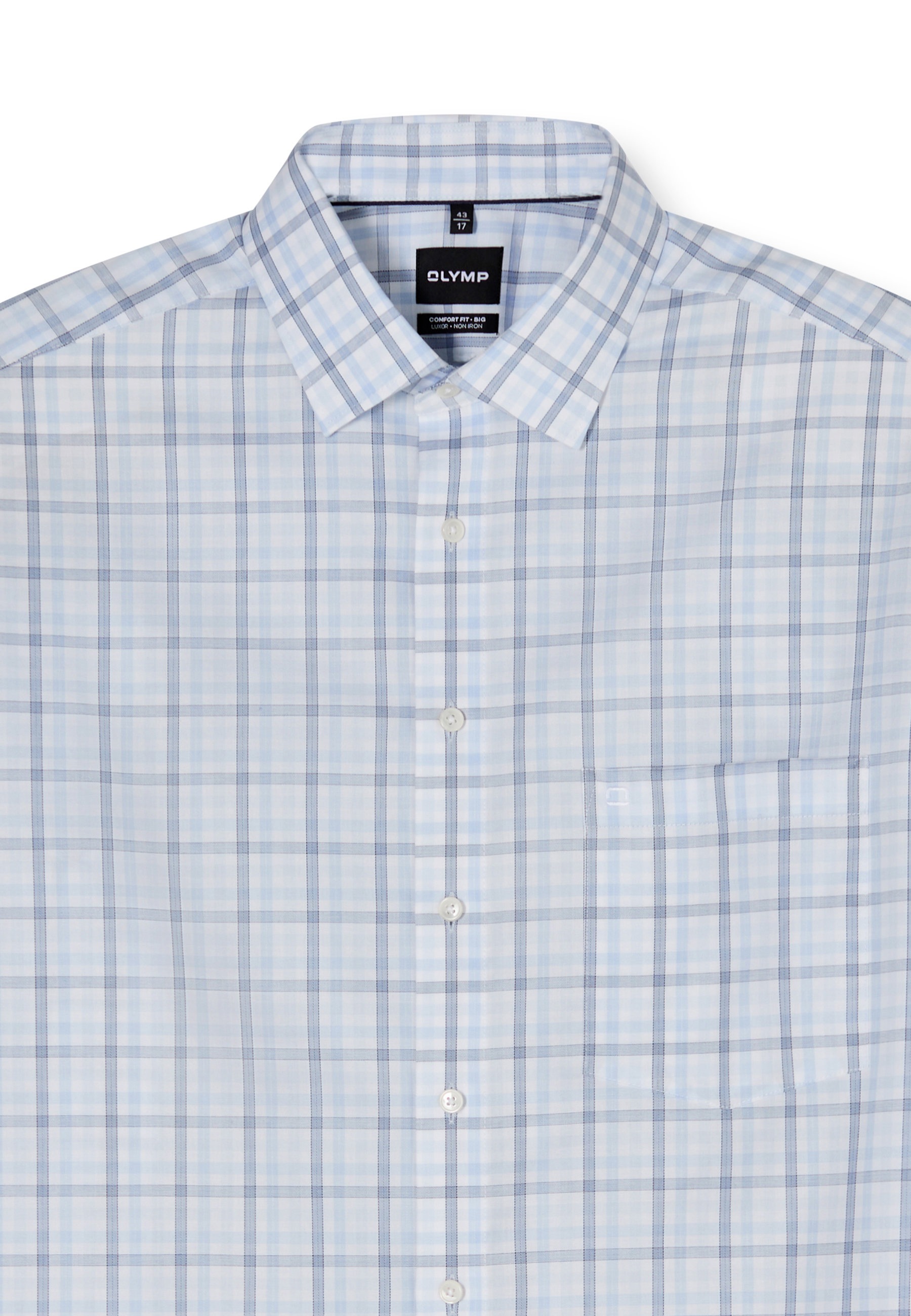 OLYMP Luxor Comfort Fit Big Shirt Blue 47 6