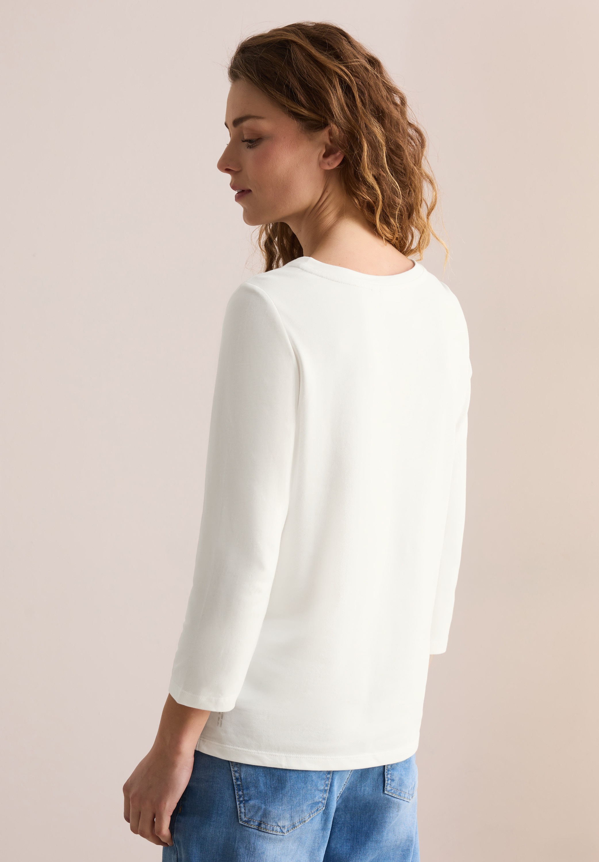 Cecil Langarmshirt, mit 3/4 Ärmeln günstig online kaufen
