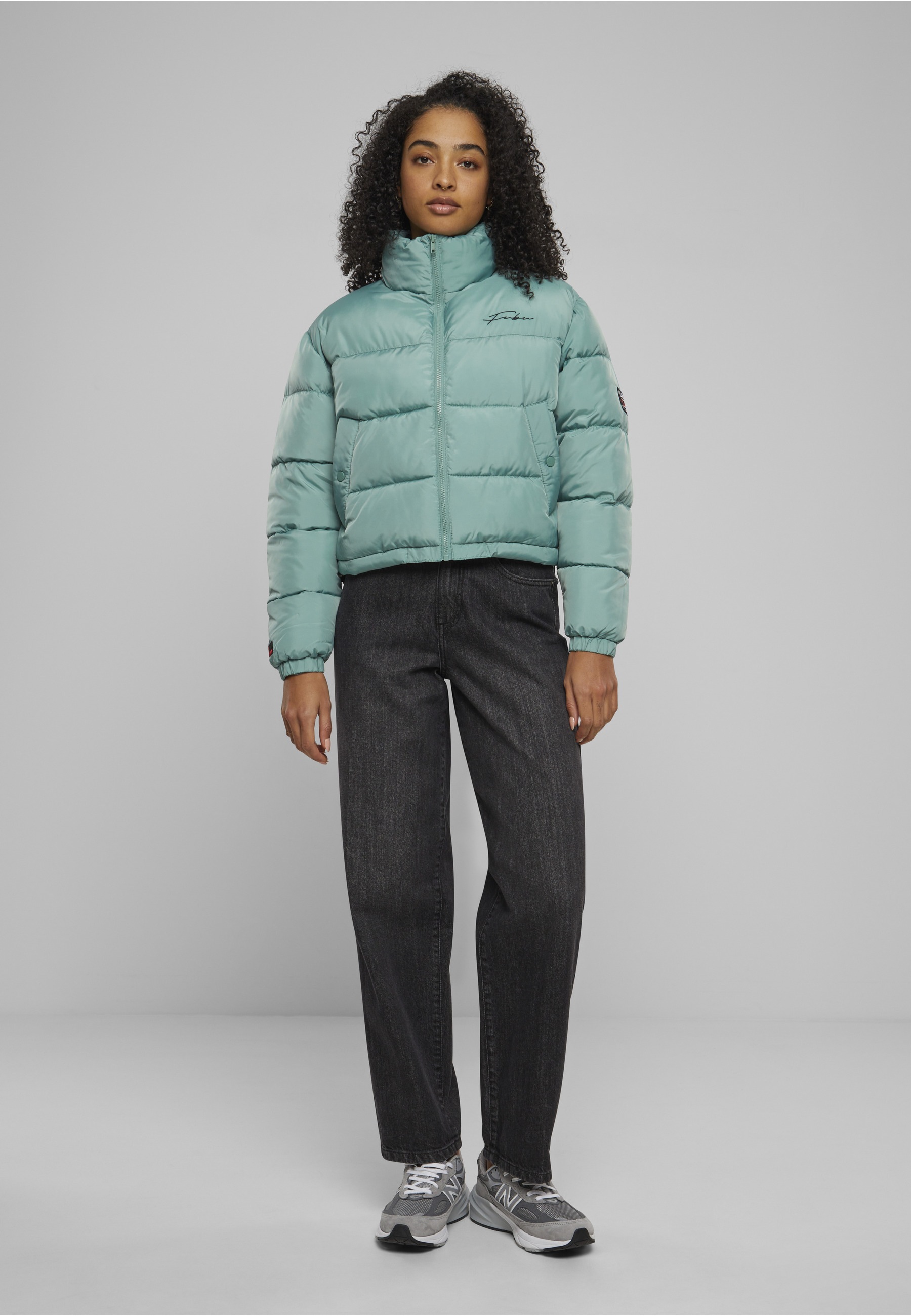 Fubu Winterjacke »Fubu Signature Puffer Jacket dusty« 1 Stk. tlg. ohne Kapuze