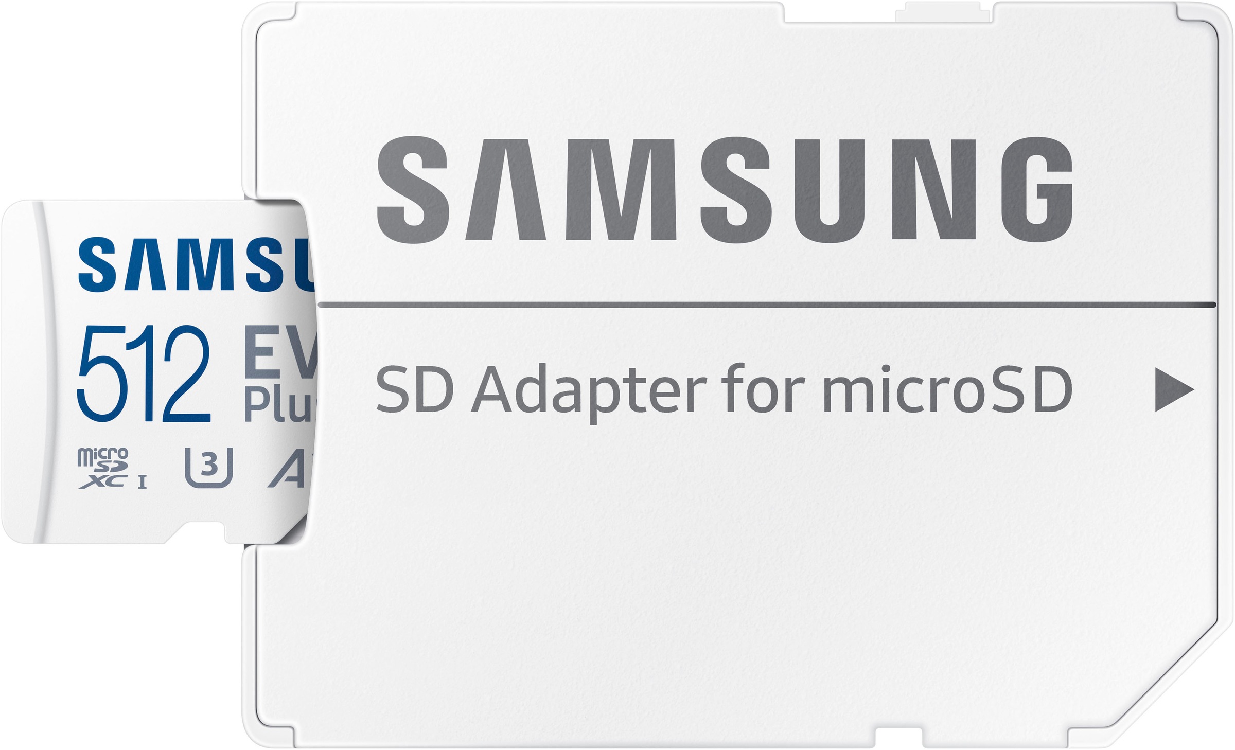 Samsung Speicherkarte »EVO Plus (2024) inkl. SD-Adapter«, (Video Speed Class 30 (V30)/UHS Speed Class 3 (U3) 160 MB/s Lesegeschwindigkeit)