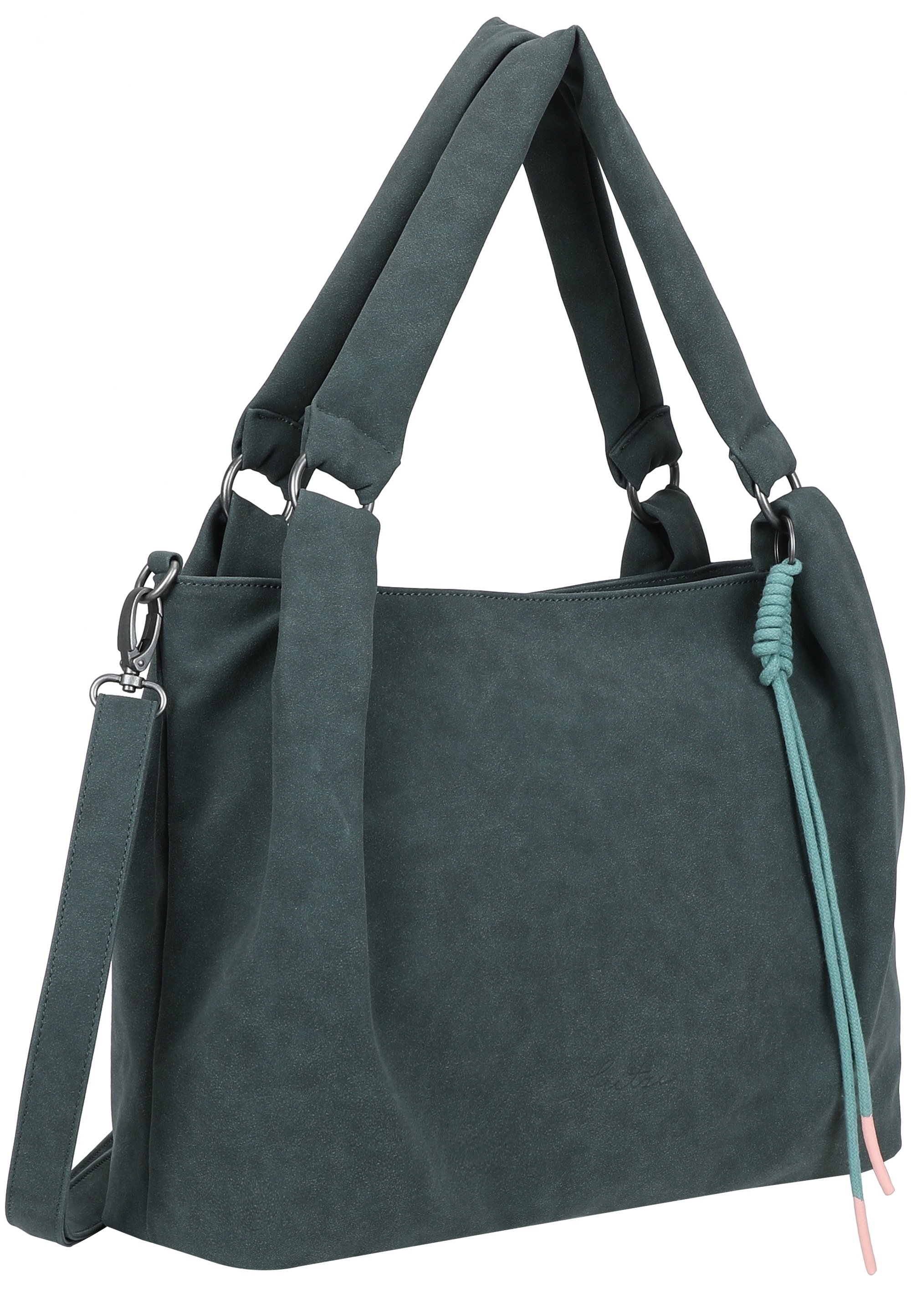 Fritzi aus Preußen Henkeltasche "Sue03 Suede Jacky Soft Dark Anthra" mit ab günstig online kaufen