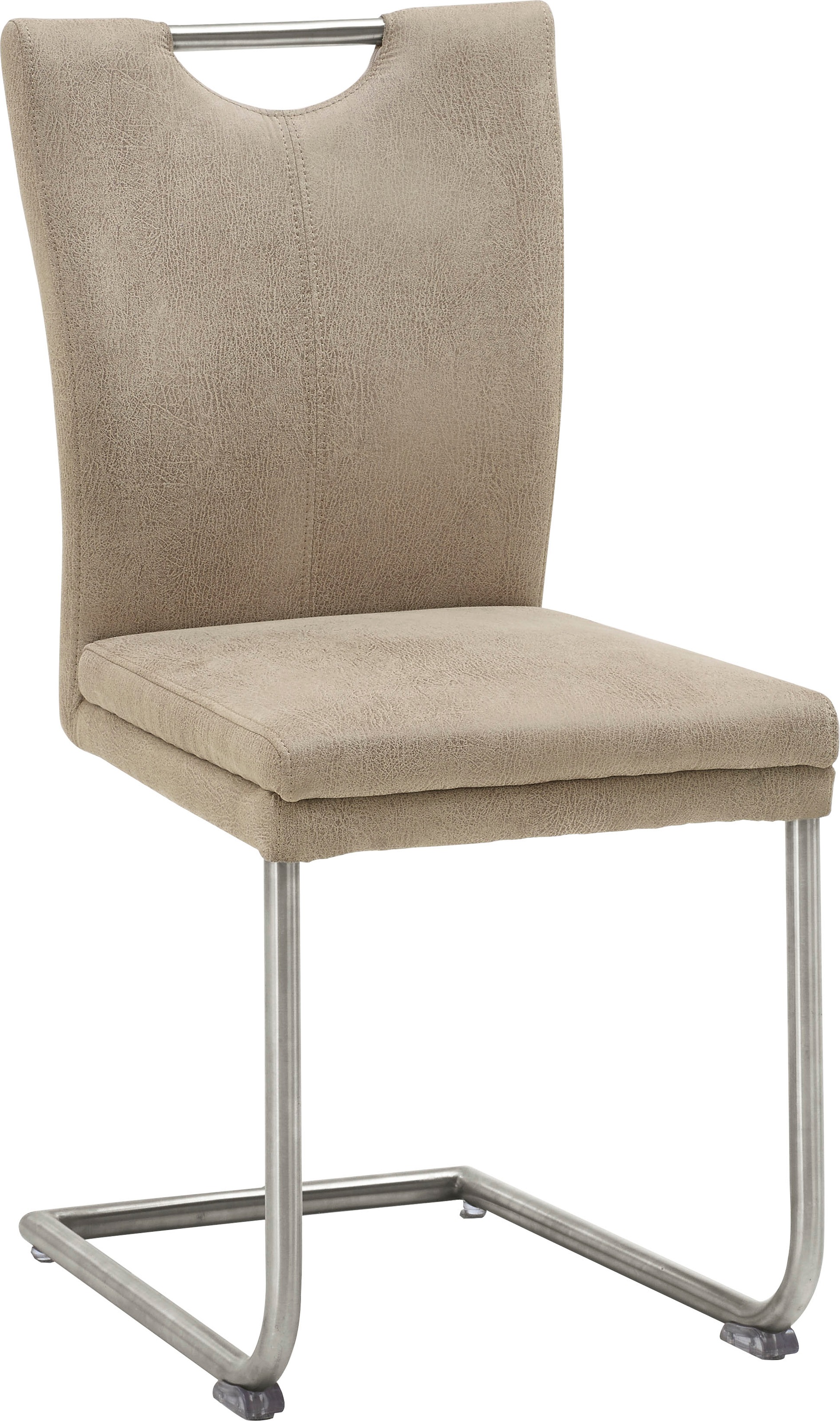 NIEHOFF SITZMÖBEL Esszimmerstuhl »Top Chairs«, Microfaser, Griff im Rücken, 2er-Set, in 6 Farben