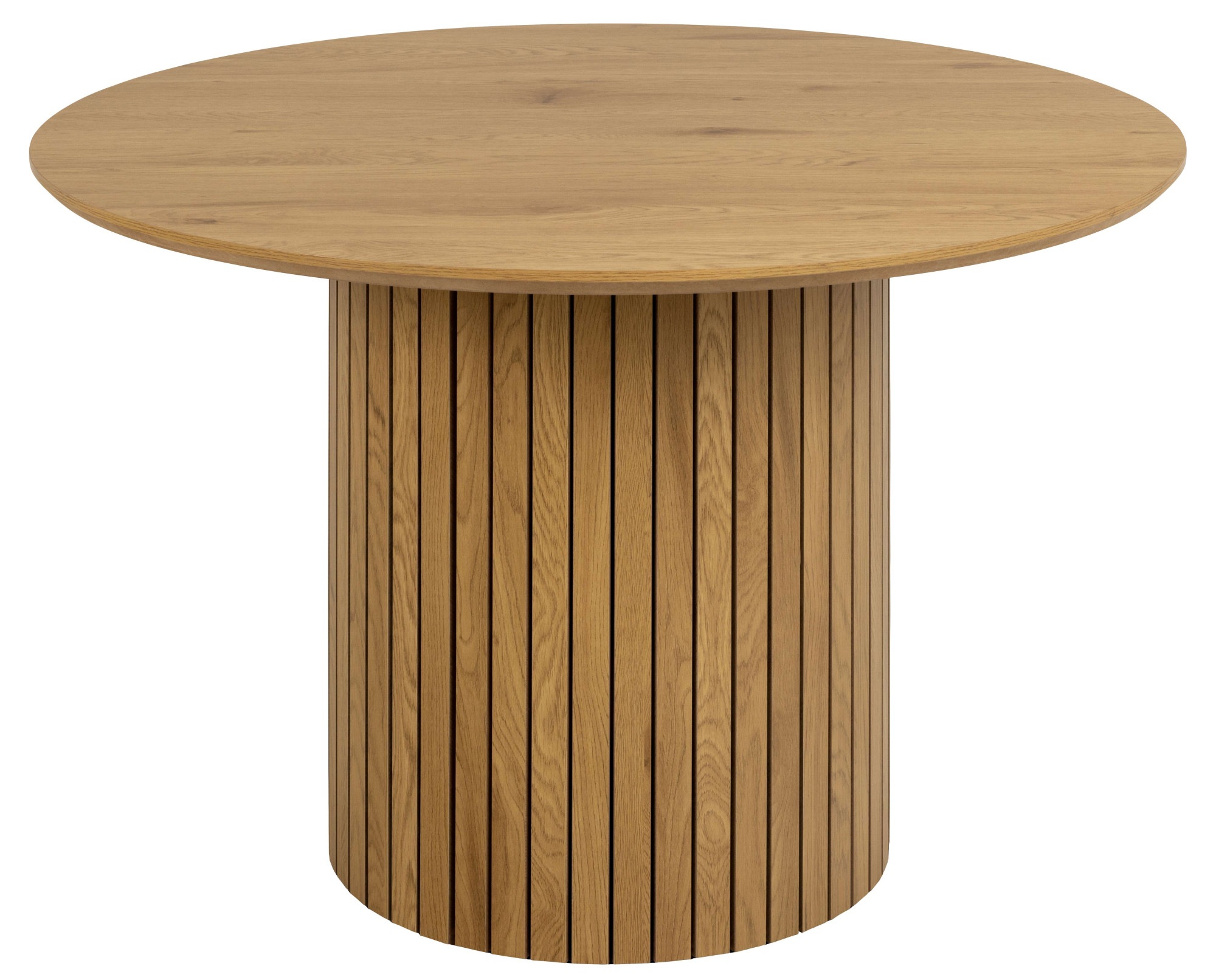 ACTONA GROUP Esstisch "Yale" Tisch, Esstisch, OTTOs Choice, Esszimmertisch, Wildeichenoptik, Lamellenfuß, braun, rund, Ø: 120 cm