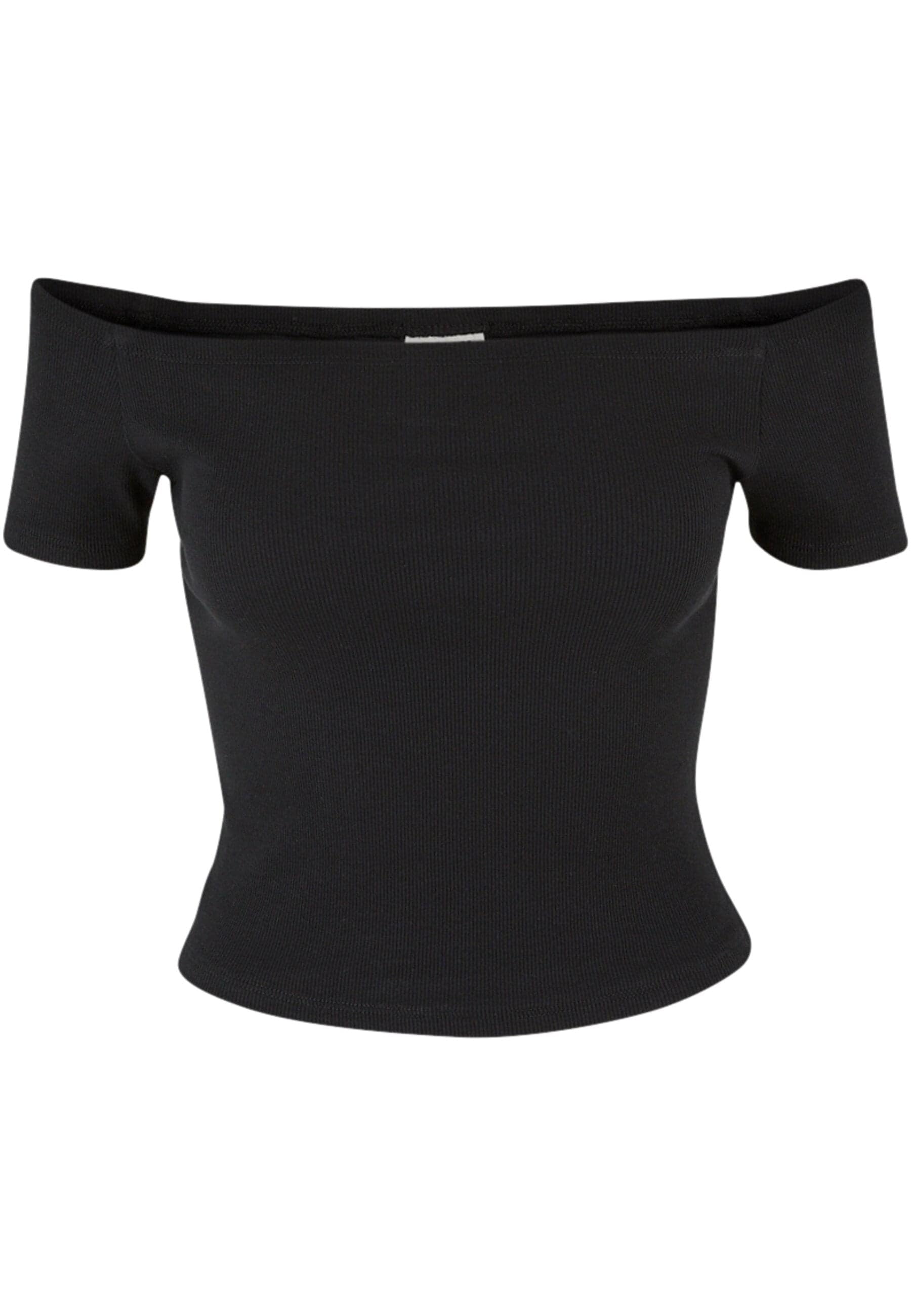 URBAN CLASSICS T-Shirt "Urban Classics Damen Ladies Organic Off Shoulder Ri günstig online kaufen