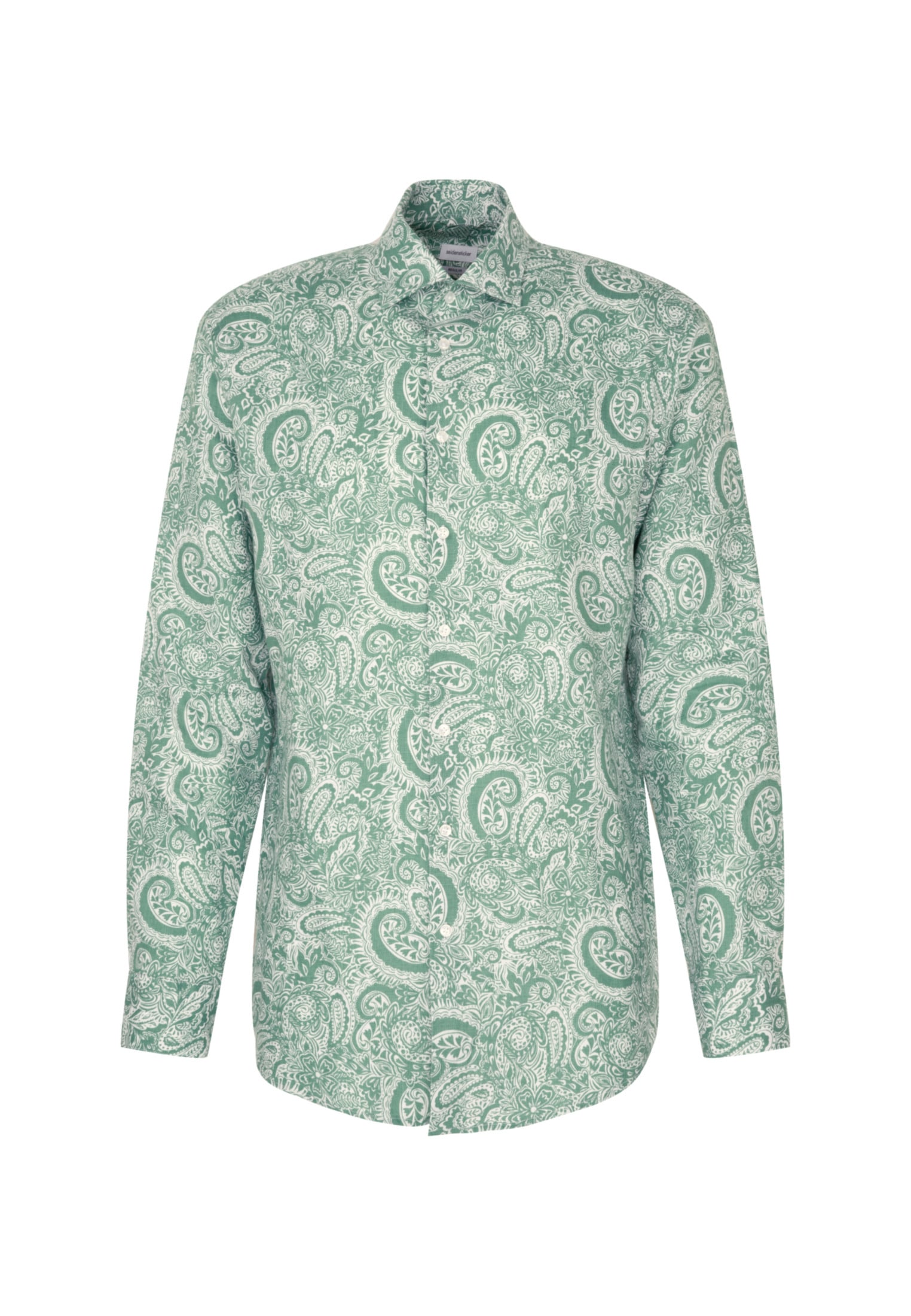 seidensticker Businesshemd »Regular«, Regular Langarm Kentkragen Paisley