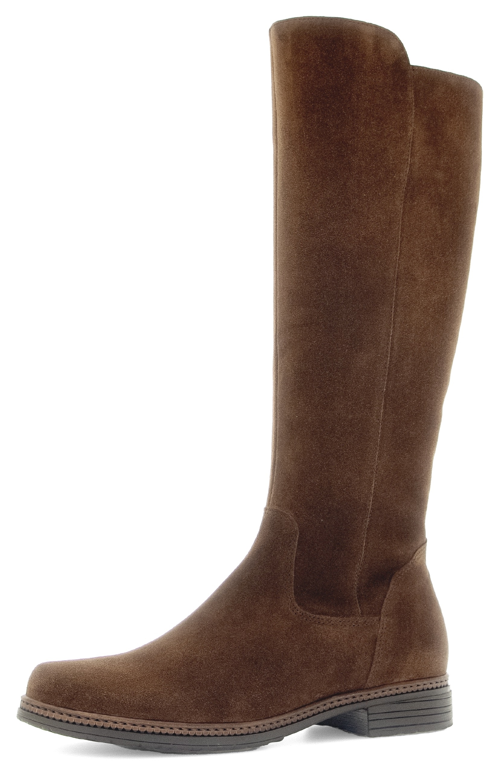 Gabor Stiefel, Blockabsatz, Langschaftstiefel mit dezenten Ziernähten