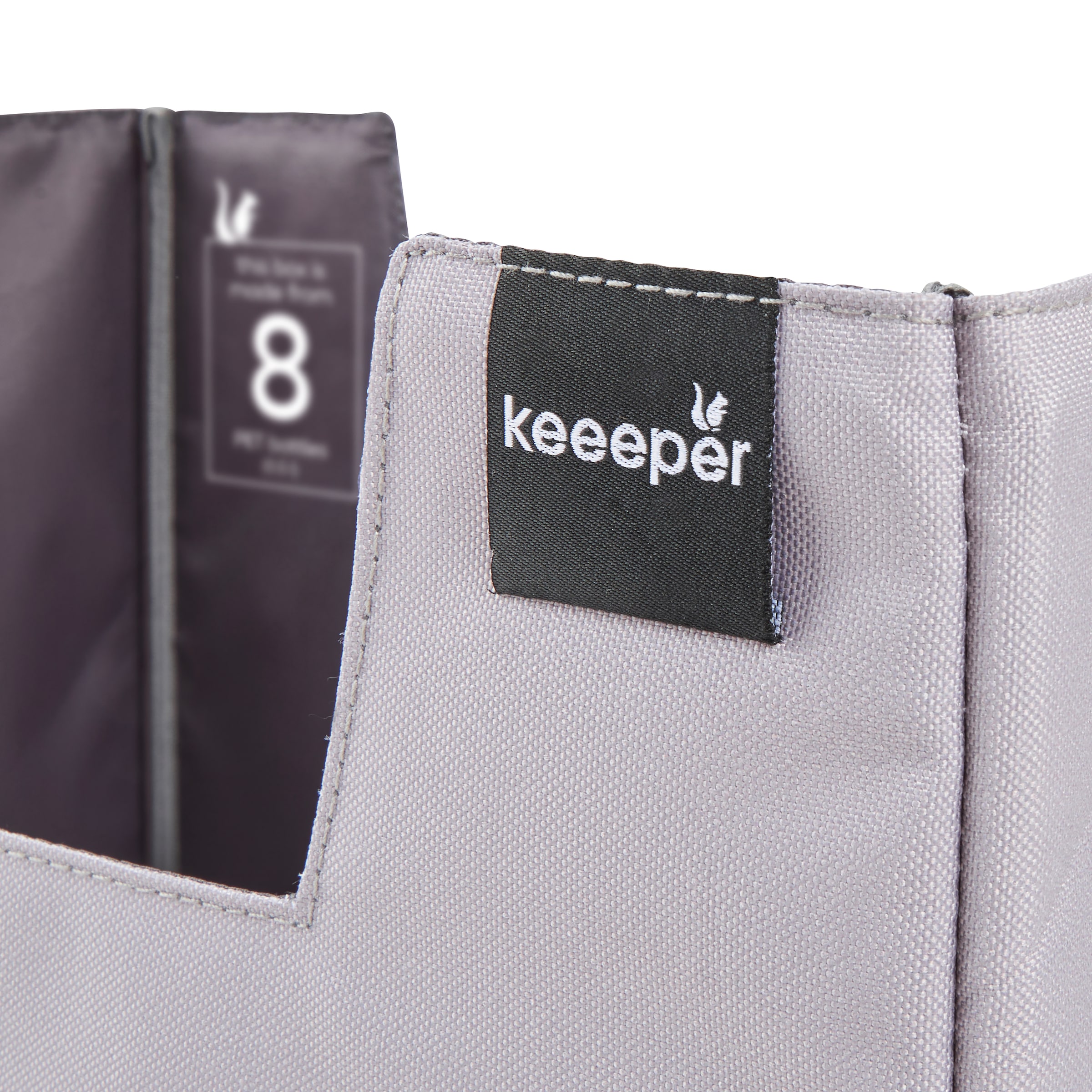 keeeper Faltbox »neo, faltbarer Einkaufsorganizer für Klappboxen«, (1 St.), aus recycelten PET-Flaschen