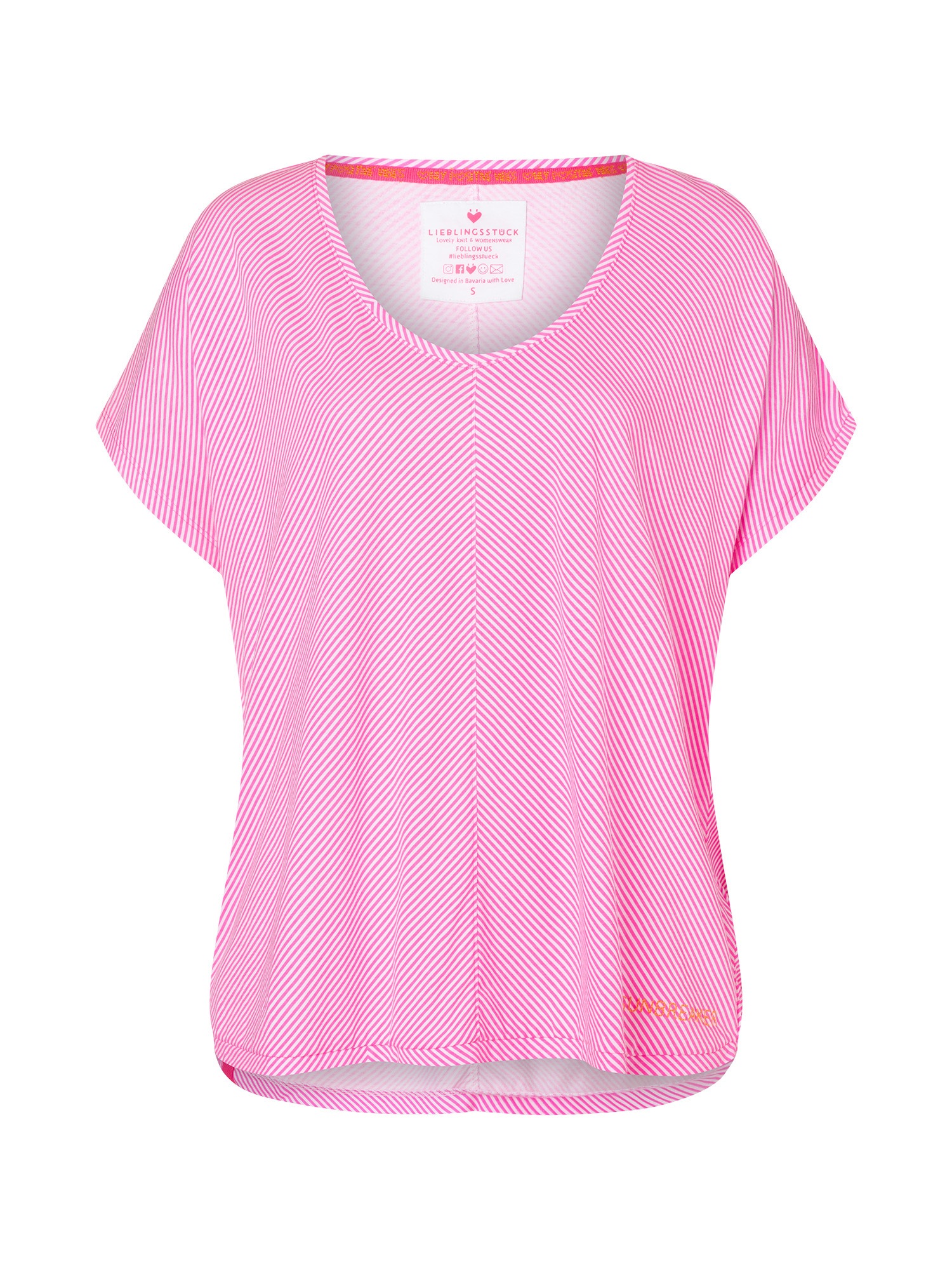 Lieblingsstück Blusenshirt »CrenildaL« Obermaterial: 50% Baumwolle, 50% Viskose