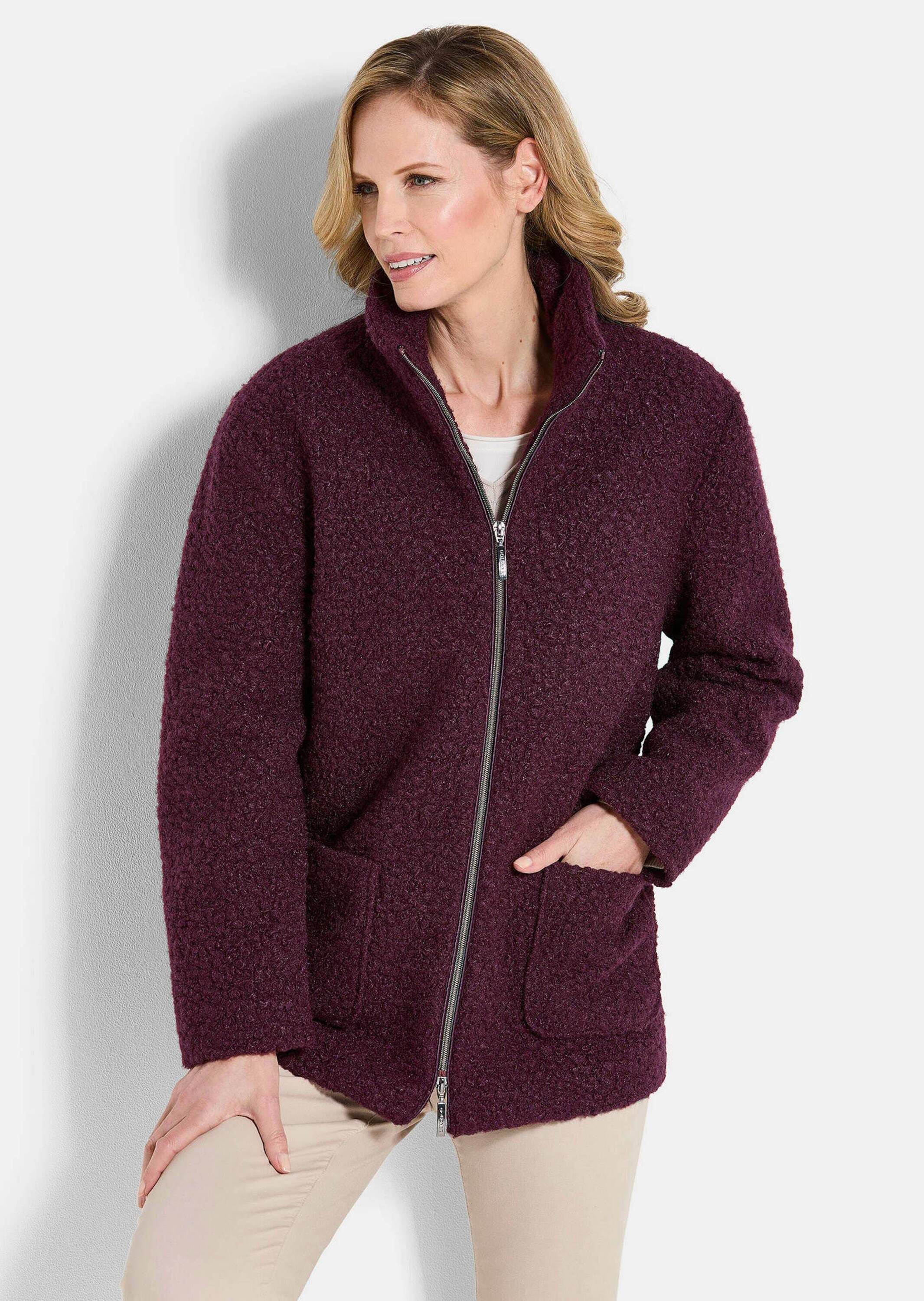 GOLDNER Blouson »Teddy Jacke mit Stehkragen«
