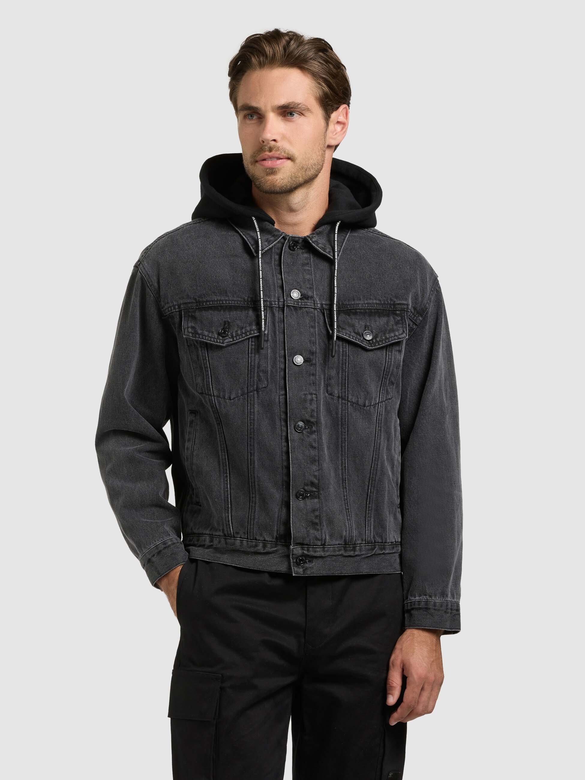 khujo Jeansjacke »JOKIN« mit Kapuze