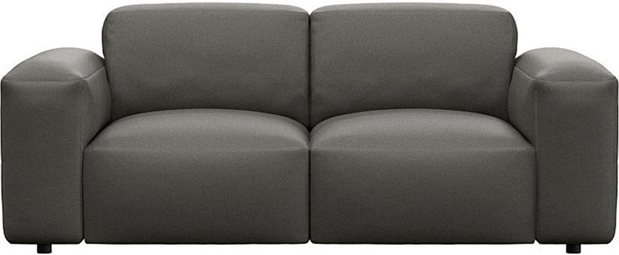 FLEXLUX 2-Sitzer »Lucera Sofa, super bequem durch hochwertigen Sitzaufbau mit Kaltschaum«, Designsofa, modern & anschmiegsam