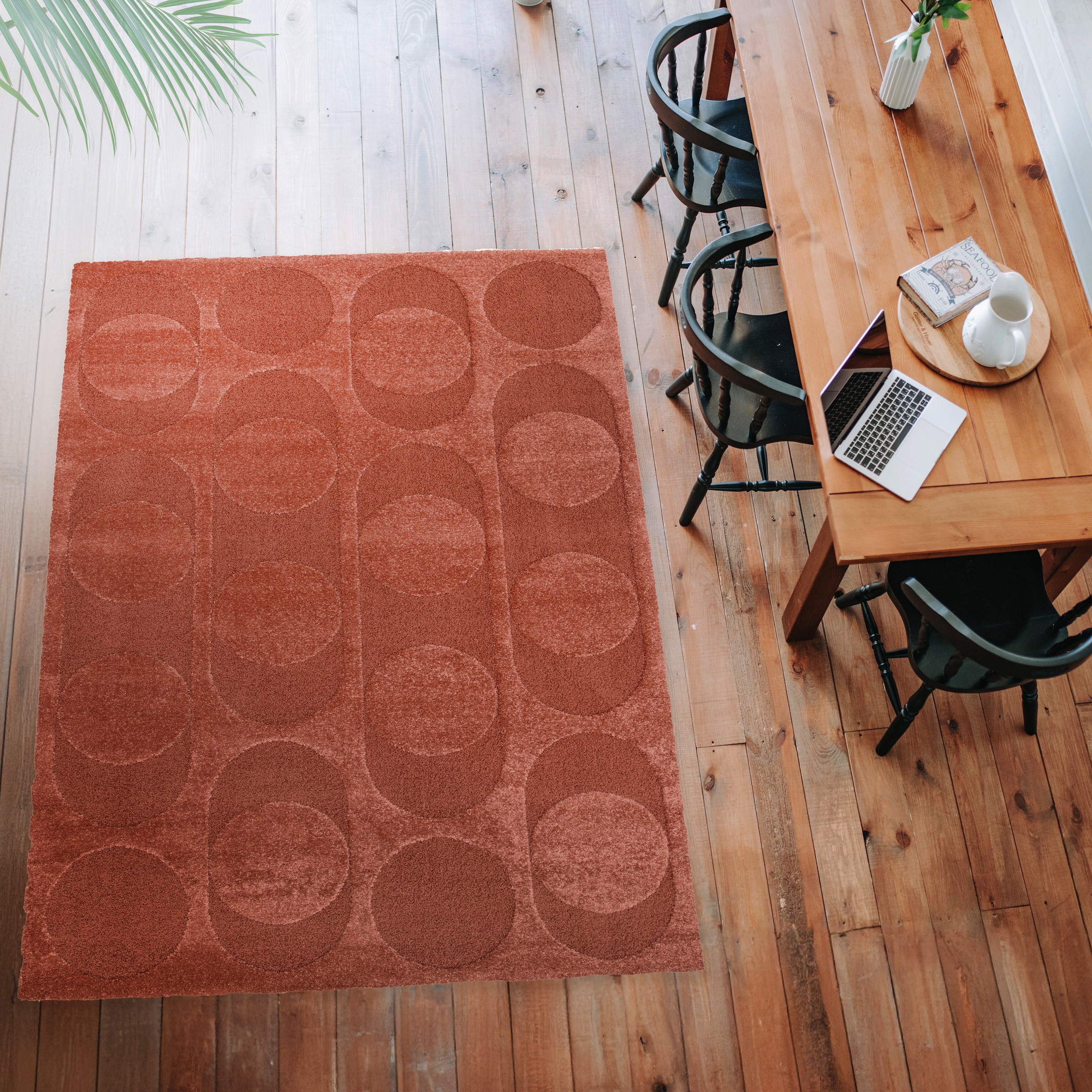 Primaflor-Ideen in Textil Teppich "COSMO Point, Made in Belgium" rechteckig günstig online kaufen