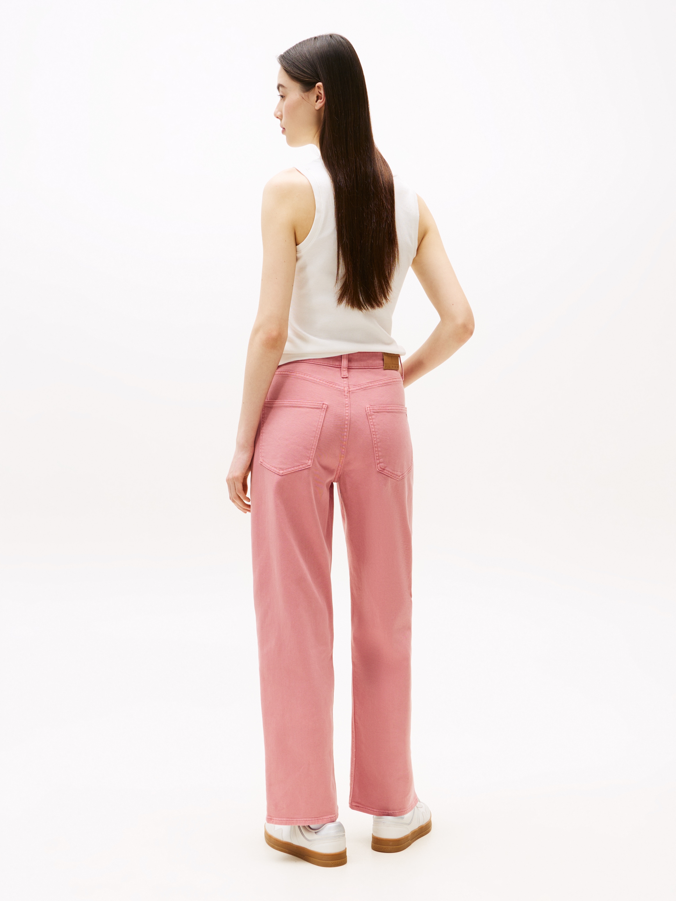 Tommy Jeans Straight-Jeans »LAYLA HR SLIM STR«, in Knöchellänge