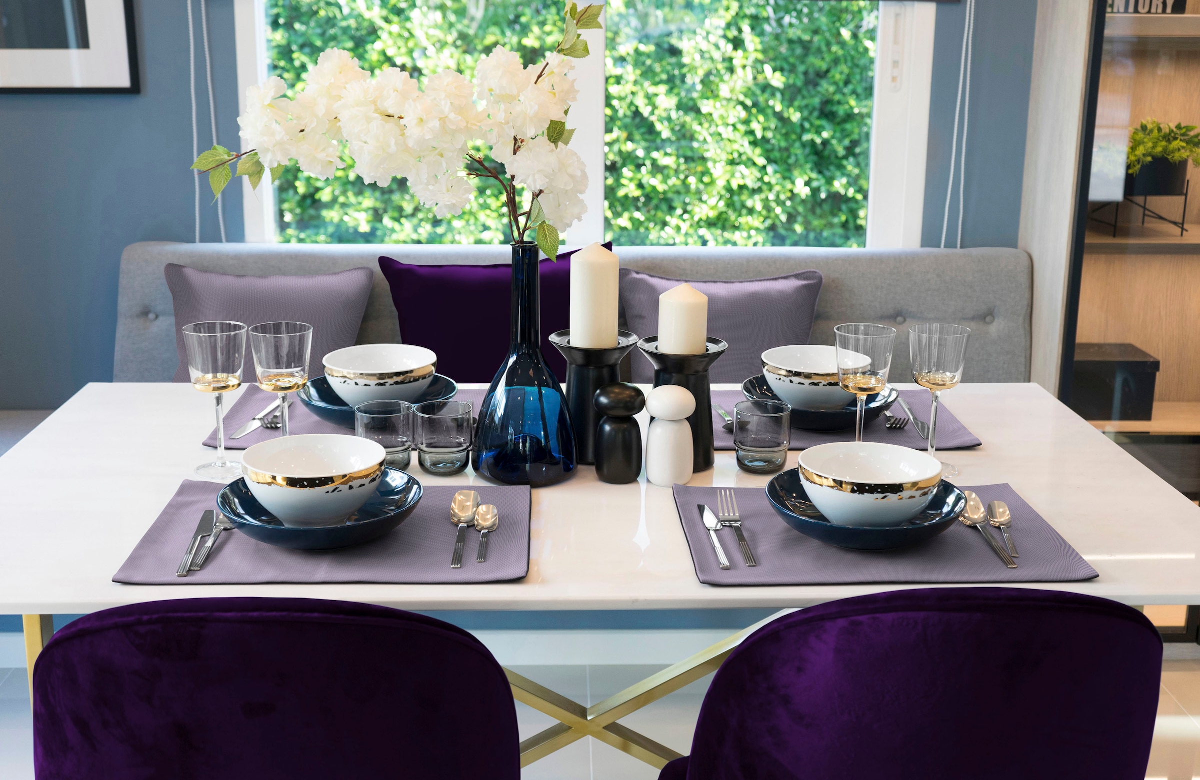Adam Platzset "Uni Collection Light" GOTS zertifiziert, Made in Germany