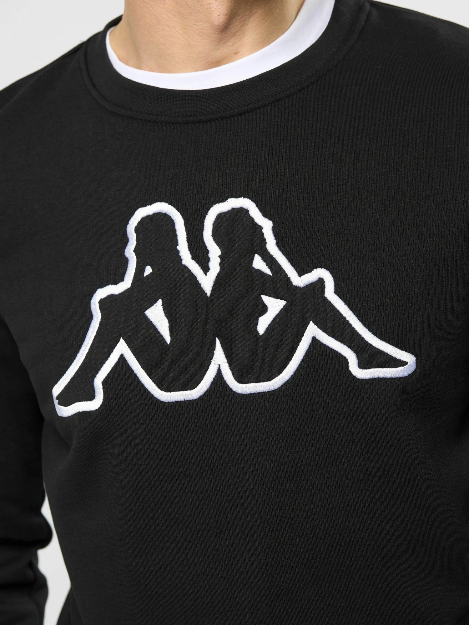 Kappa Strickpullover »Kappa Sweater Logo Airvit«