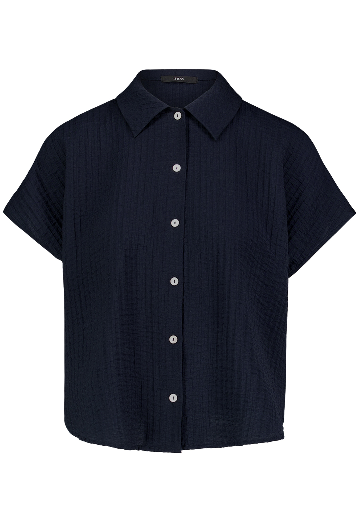 Zero Hemdbluse »Damen mit Kragen«