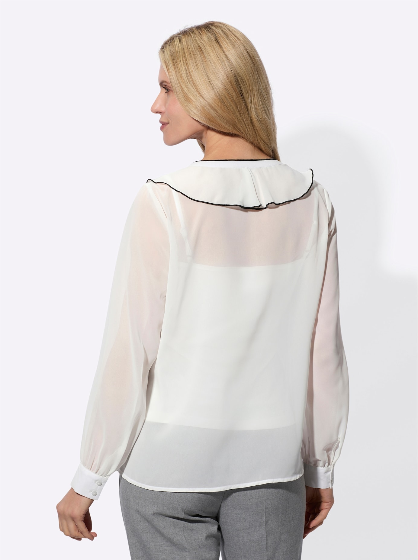 Classic Basics Langarmbluse