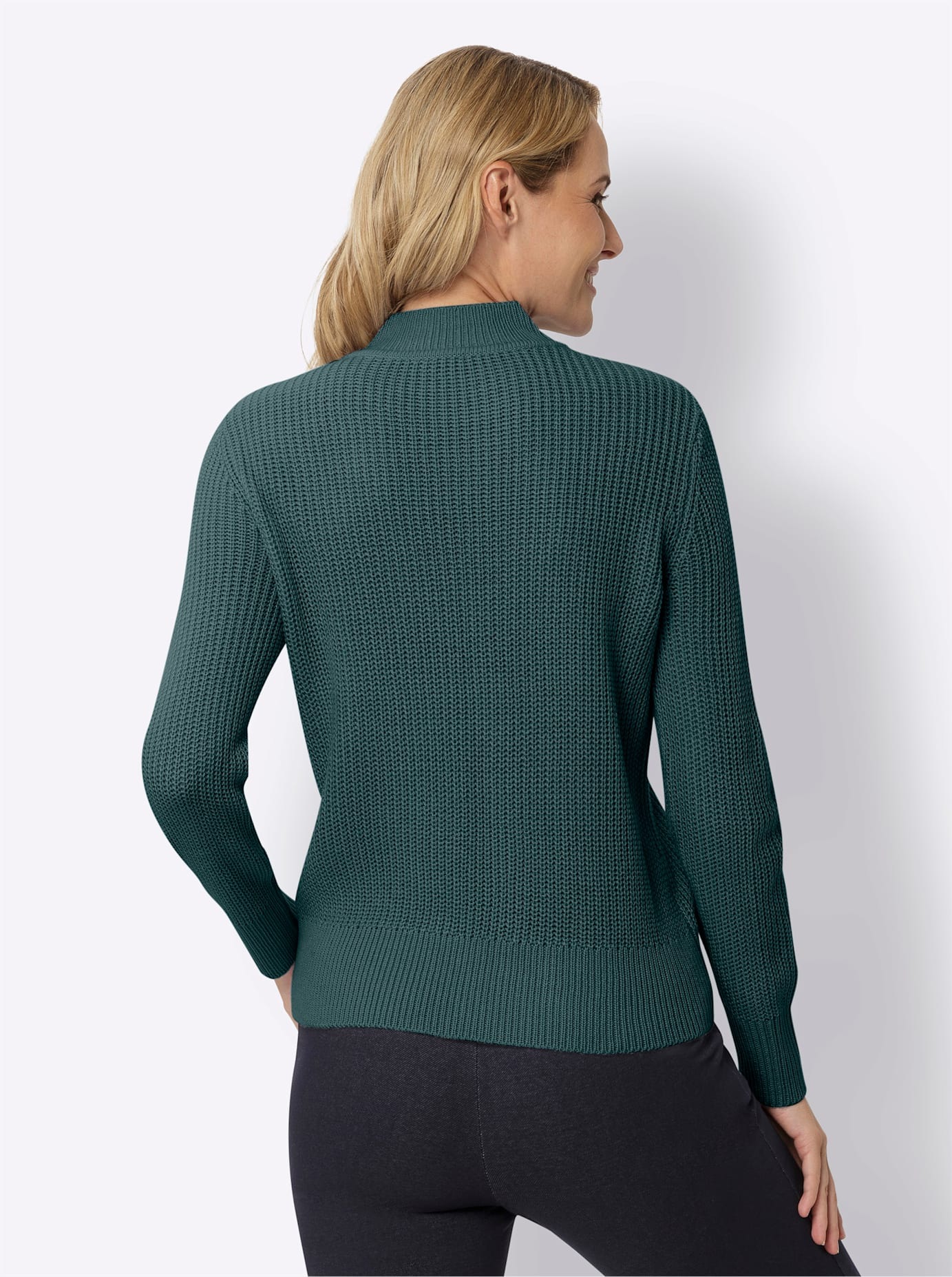 Classic Basics Rollkragenpullover "Stehkragen-Pullover" günstig online kaufen