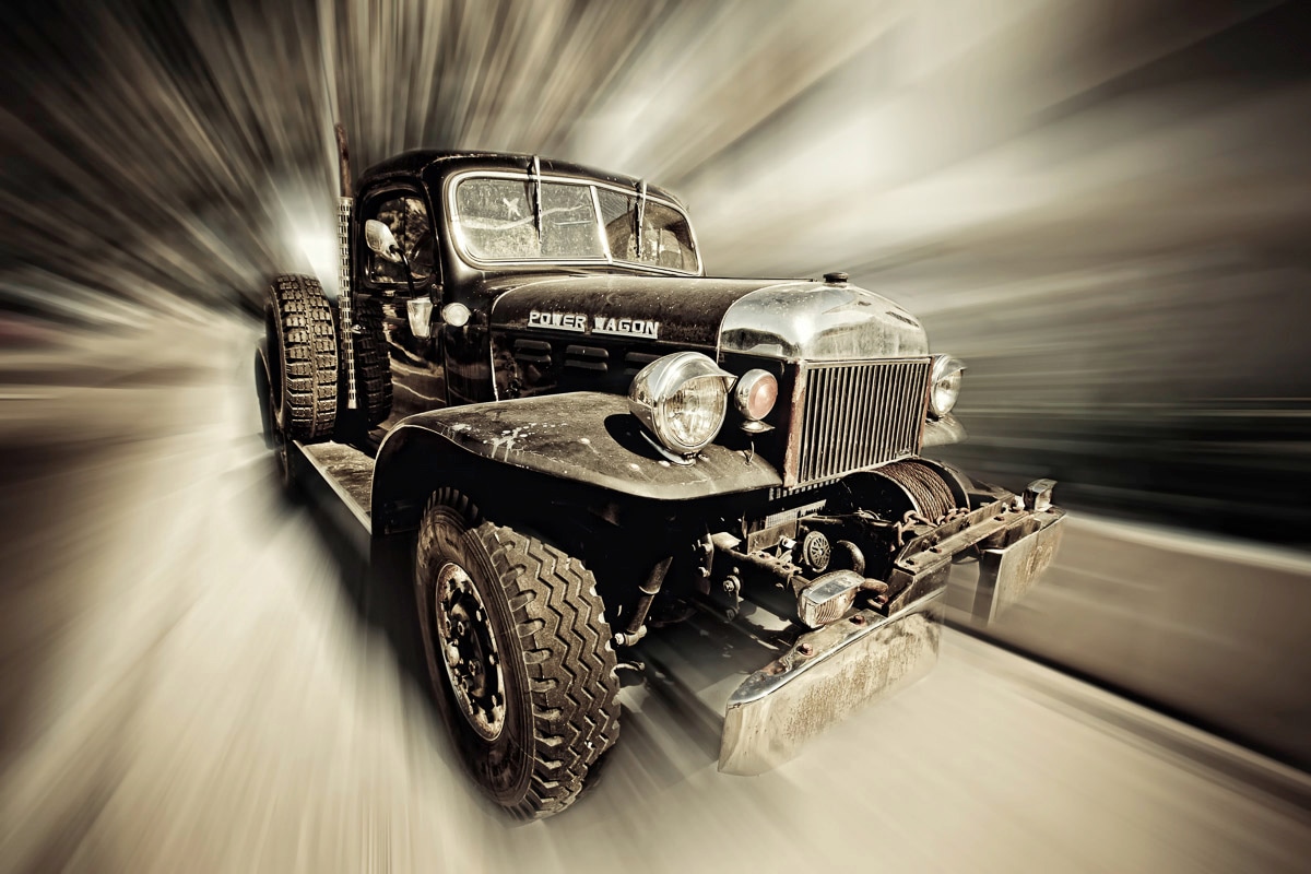 Papermoon Fototapete "Oldtimer"