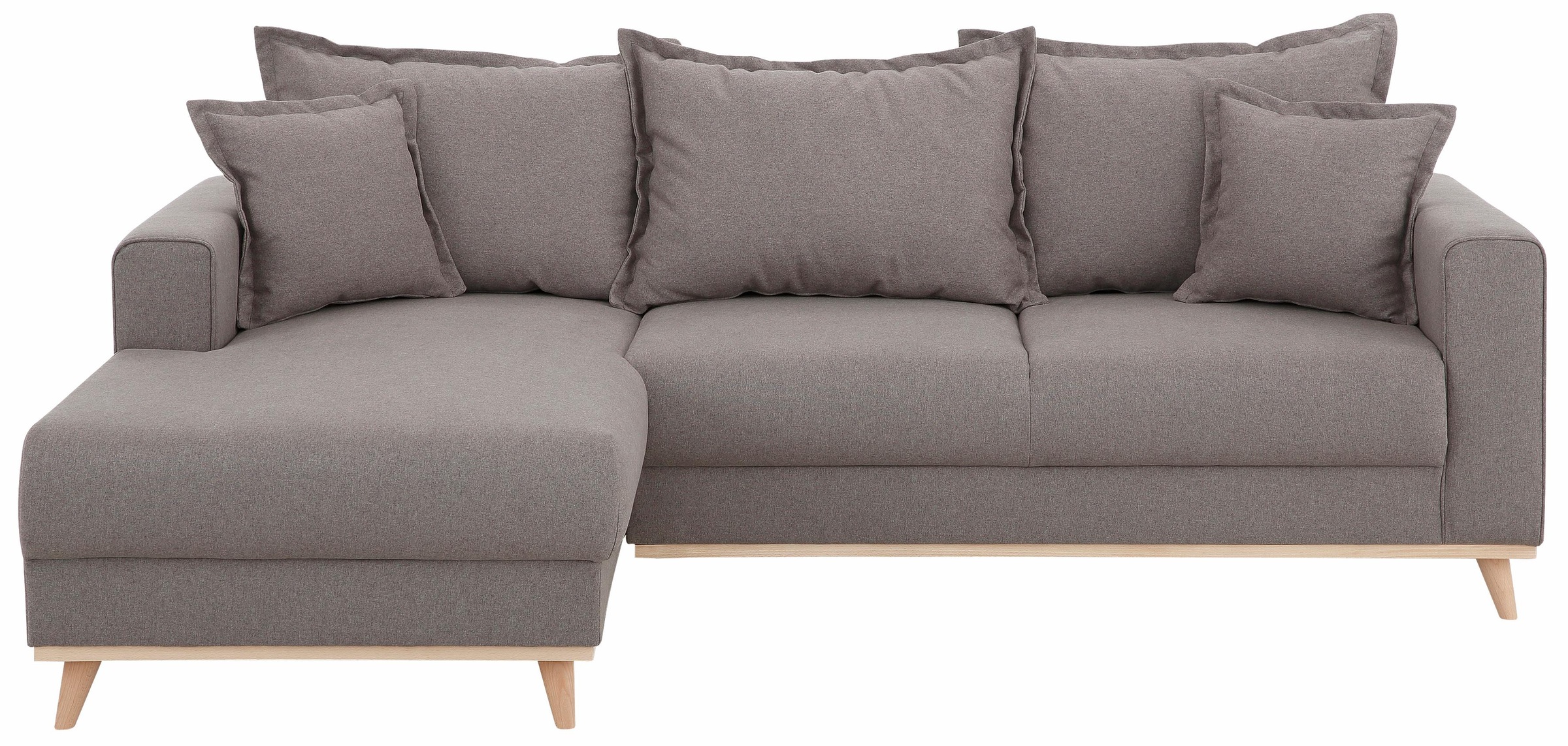 Home affaire Ecksofa »Edina L-Form«, auch in Baumwollmix-Bezug, im skandinavischem Stol