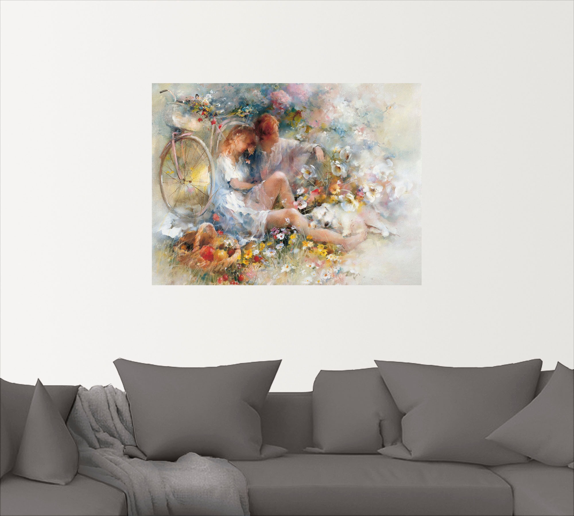 Artland Wandbild »Reise im Frühjahr«, Paar, (1 St.), als Leinwandbild, Poster, Wandaufkleber in verschied. Größen