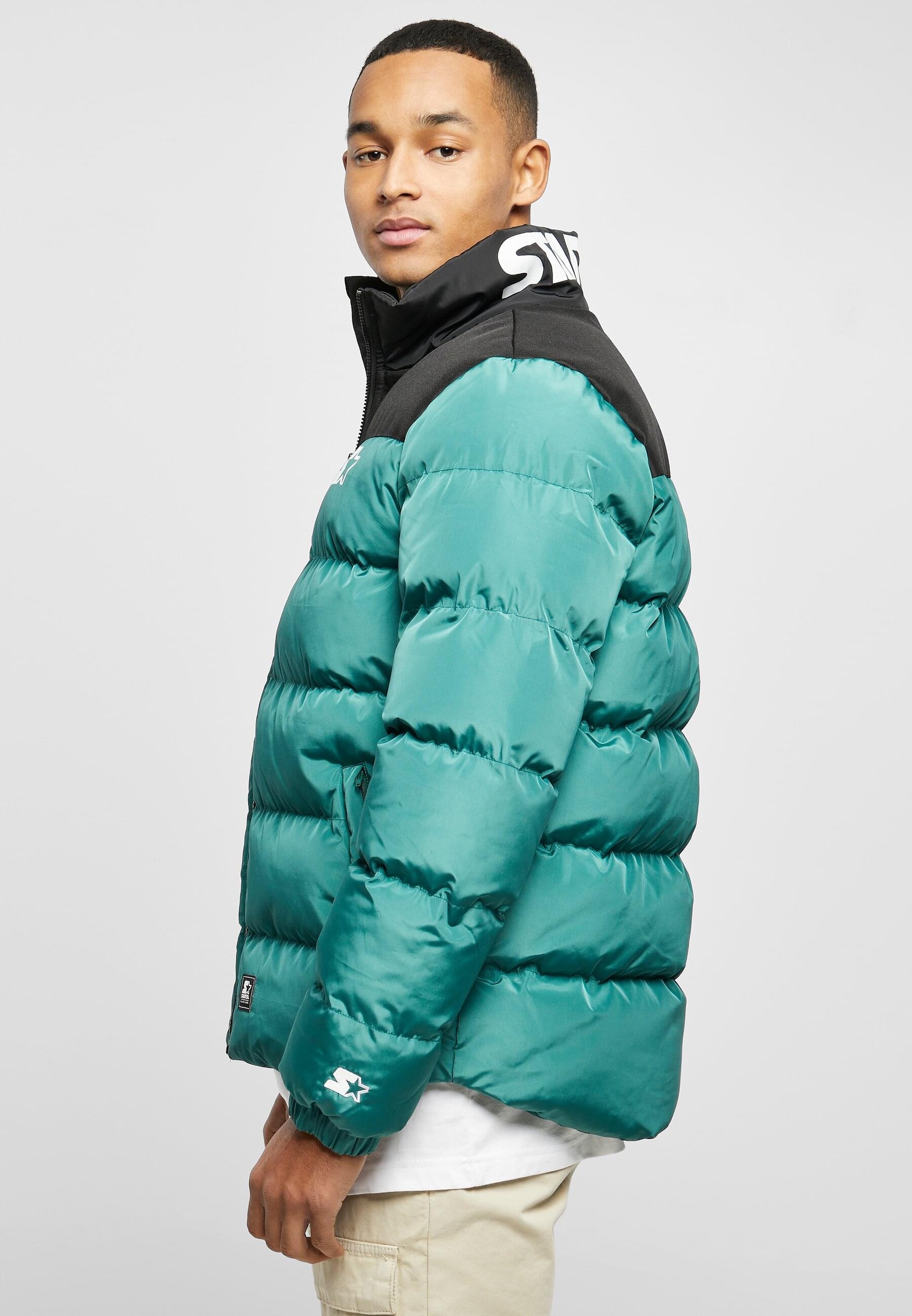Starter Black Label Winterjacke »Starter Black Label Herren Starter Logo Puffer Jacket«, (1 St.), ohne Kapuze