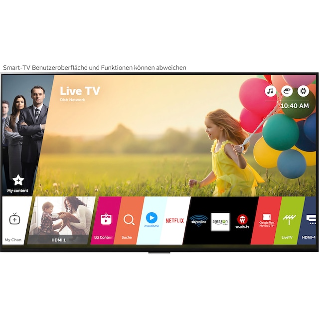 Black Friday LG OLED-Fernseher »OLED77G29LA«, 195 cm/77 Zoll, 4K Ultra HD,  Smart-TV, OLED evo, α9 Gen5 4K AI-Prozessor, Brightness Booster Max | BAUR