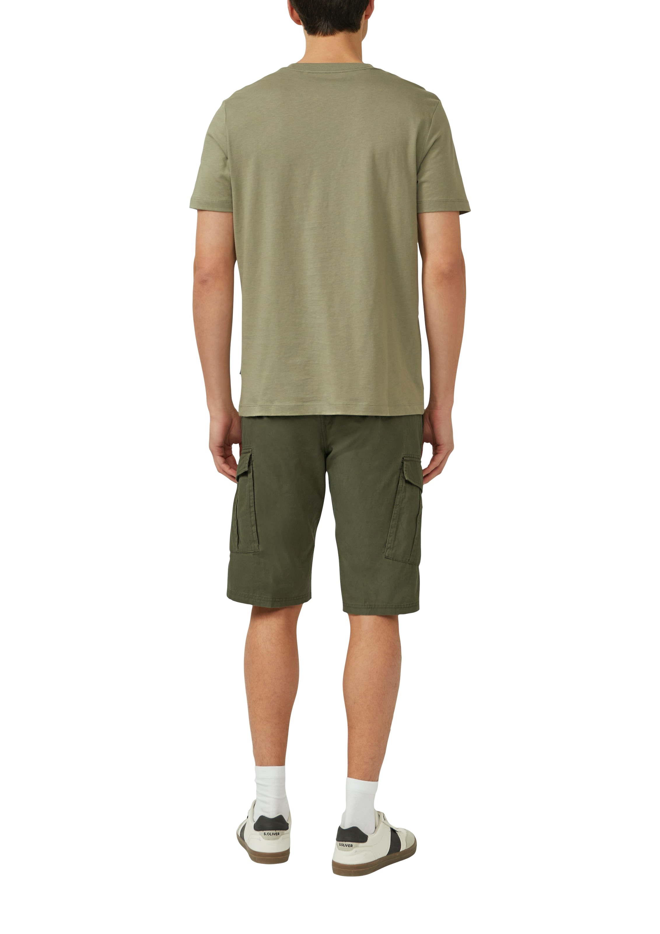 s.Oliver Cargobermudas  Ziernaht, Schmuck-Detail