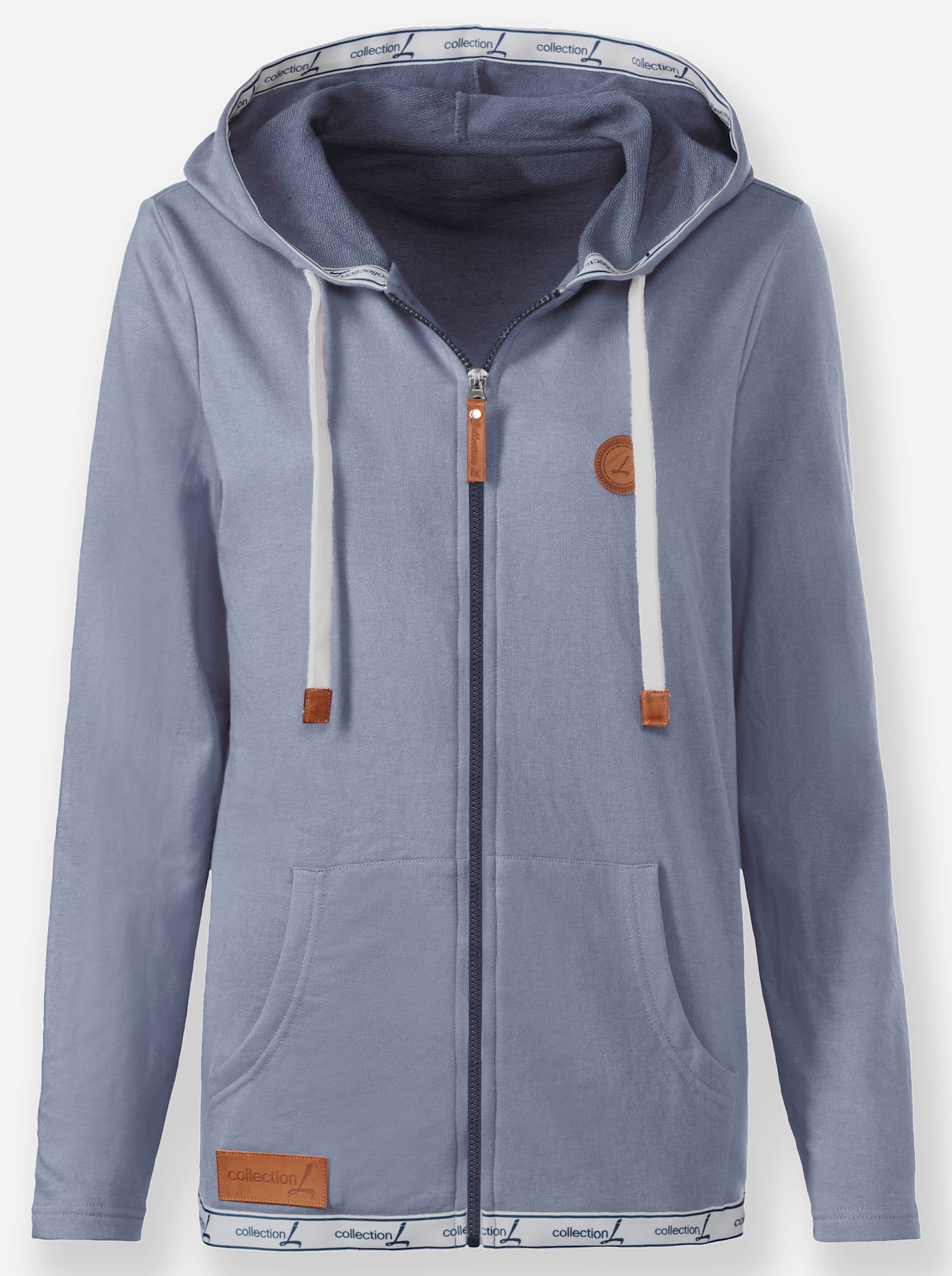 Casual Looks Shirtjacke »Sweatjacke«, (1 tlg.)
