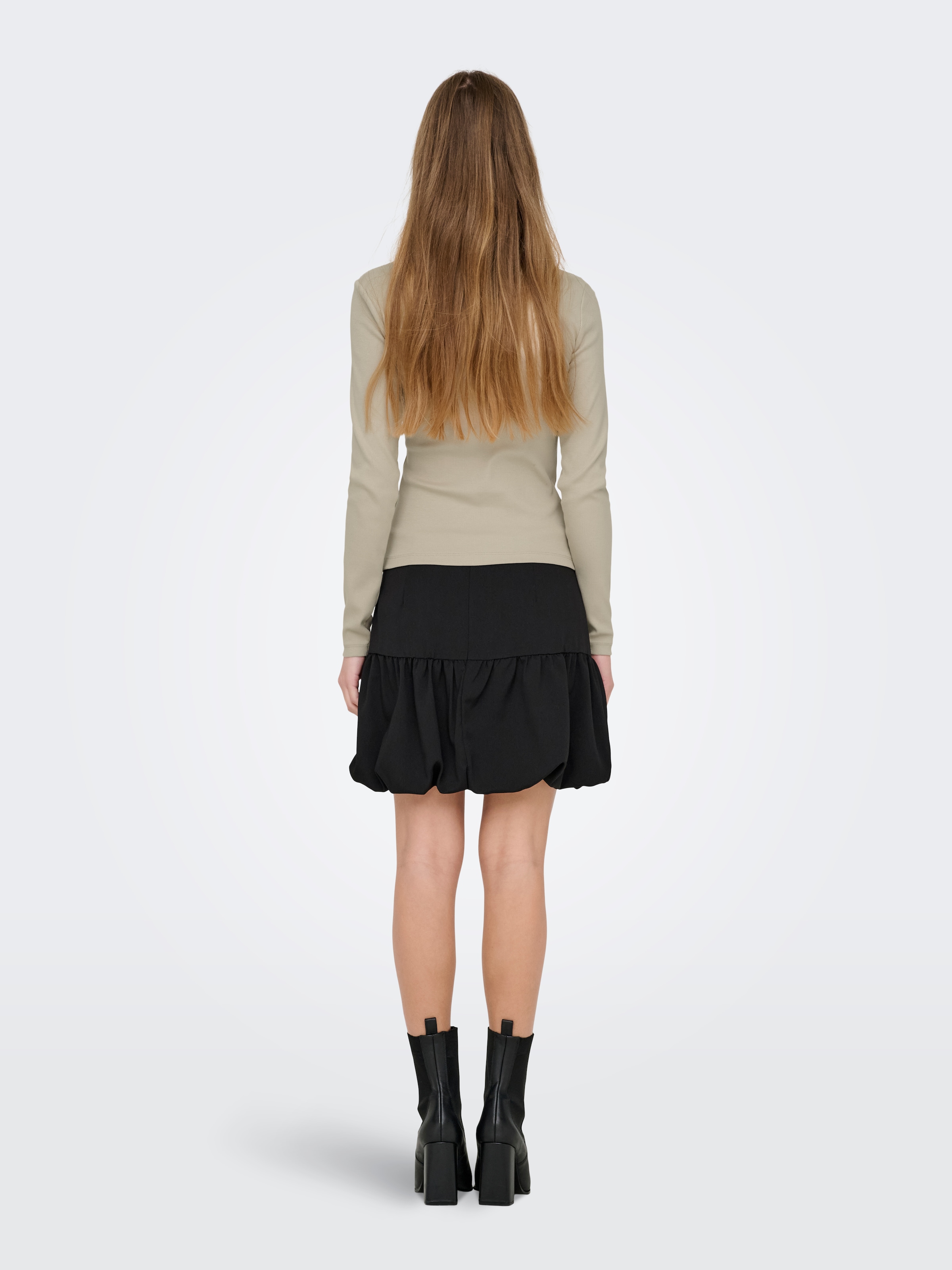 ONLY Langarmshirt »ONLVAL L/S O-NECK TOP CC JRS«
