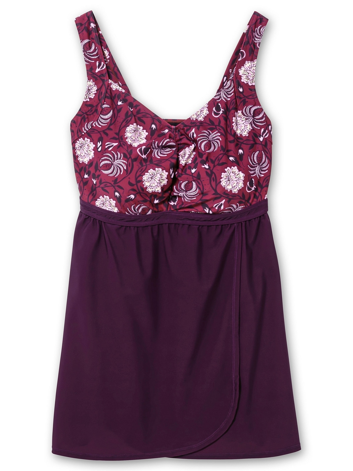 sheego by Joe Browns Tankini-Top »Große Größen«, in ausgestellter Longform