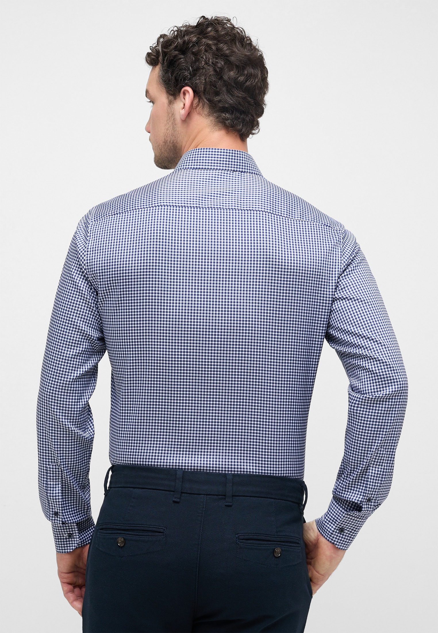 Eterna Langarmhemd »SLIM FIT«, EASY IRON (bügelleicht)