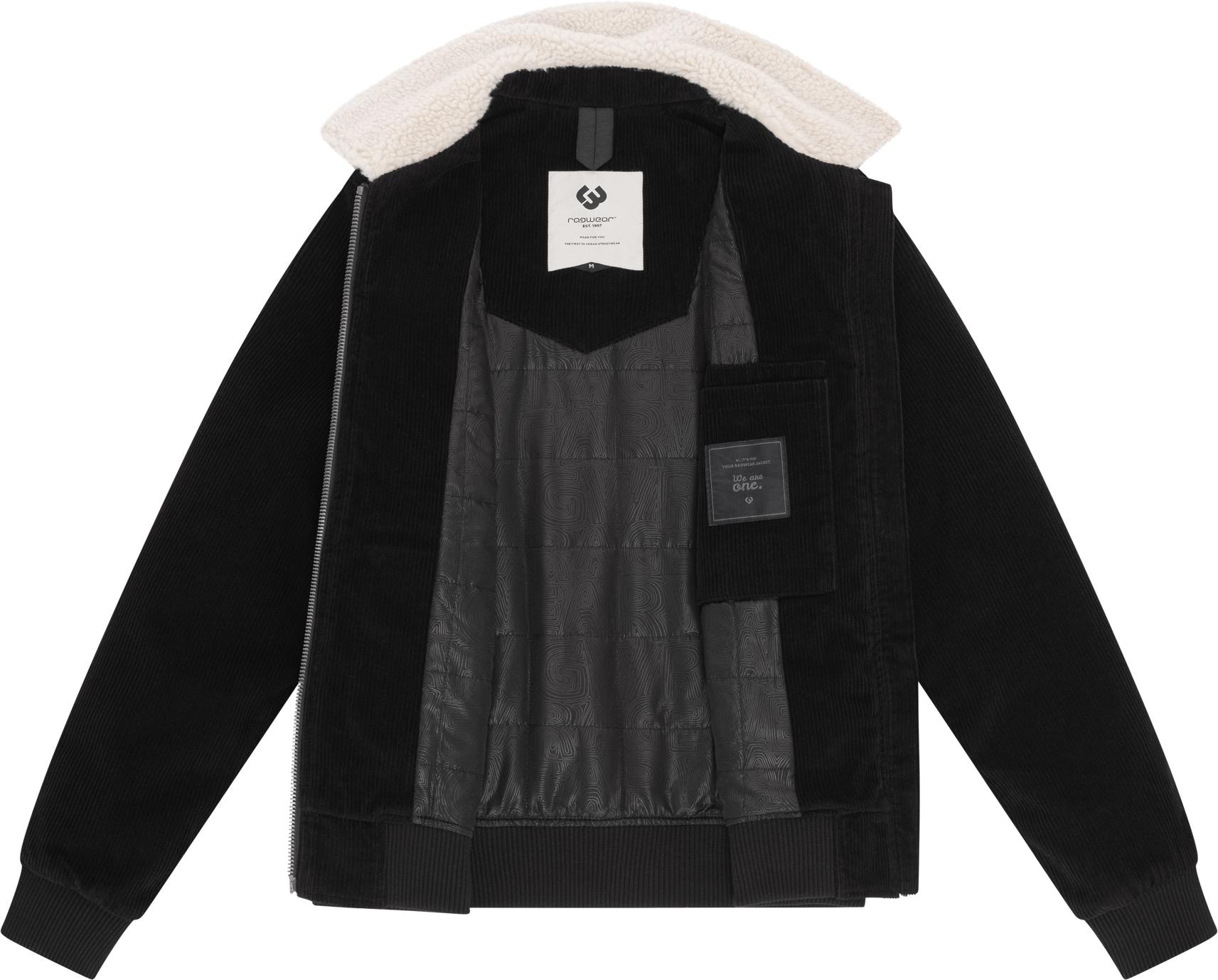 Ragwear Cordjacke »Aviss«, ohne Kapuze, Wasserdichte Herren Übergangsjacke aus Kord