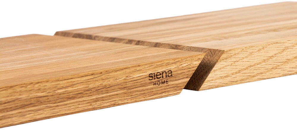 (2 Griffleiste, Siena Home 45° Eichenholz FSC®-zertifiziertem Schneidebrett »BRESCIA«, kaufen aus BAUR St.), |