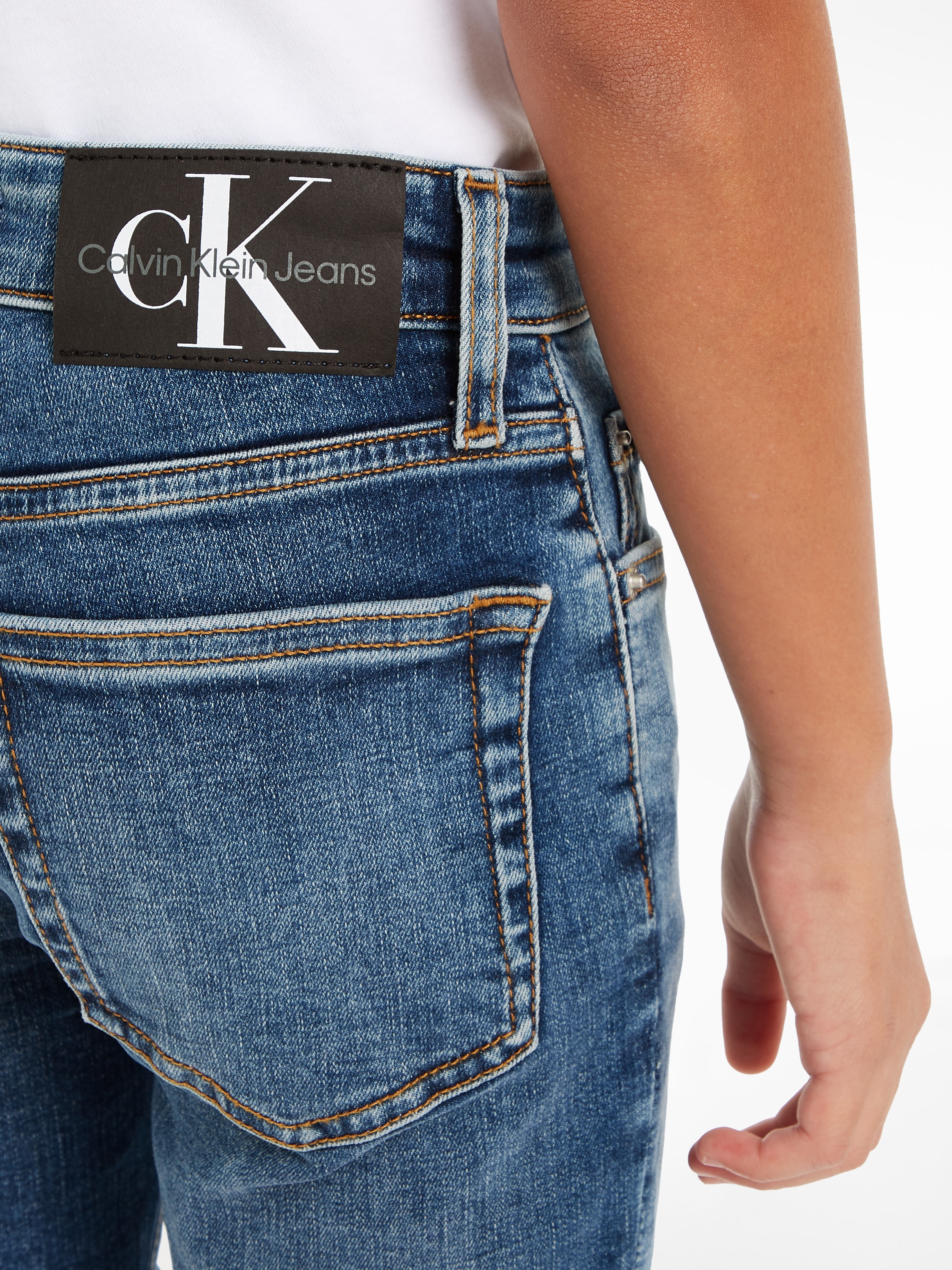 Calvin Klein Jeans Shorts »REG ESS SERENE BLUE DENIM SHORTS«, Kinder bis 16 Jahre